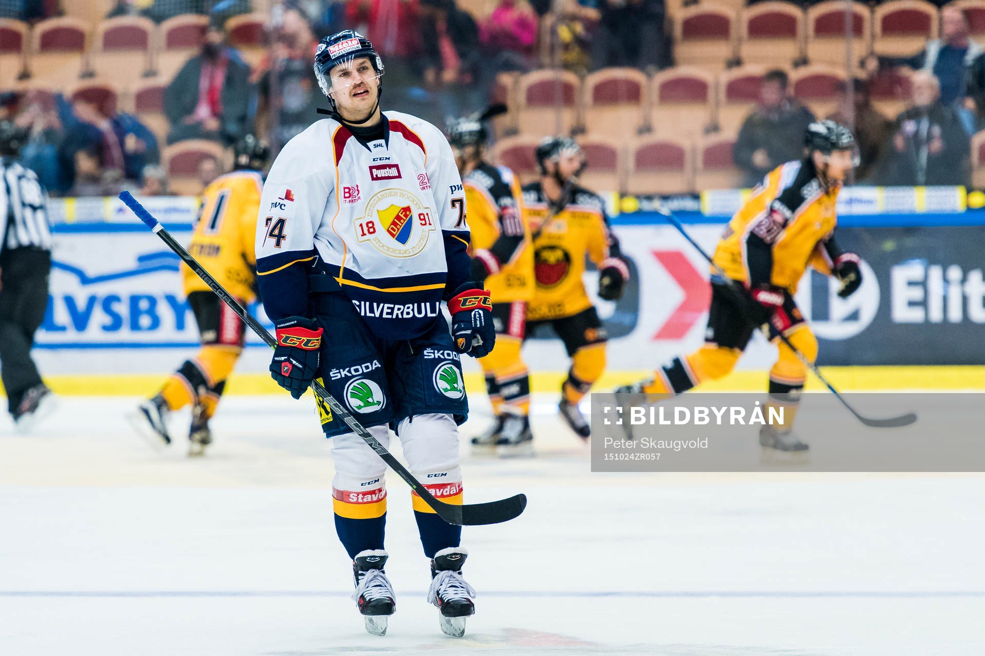 Djurgårdens Tobias Hage deppar