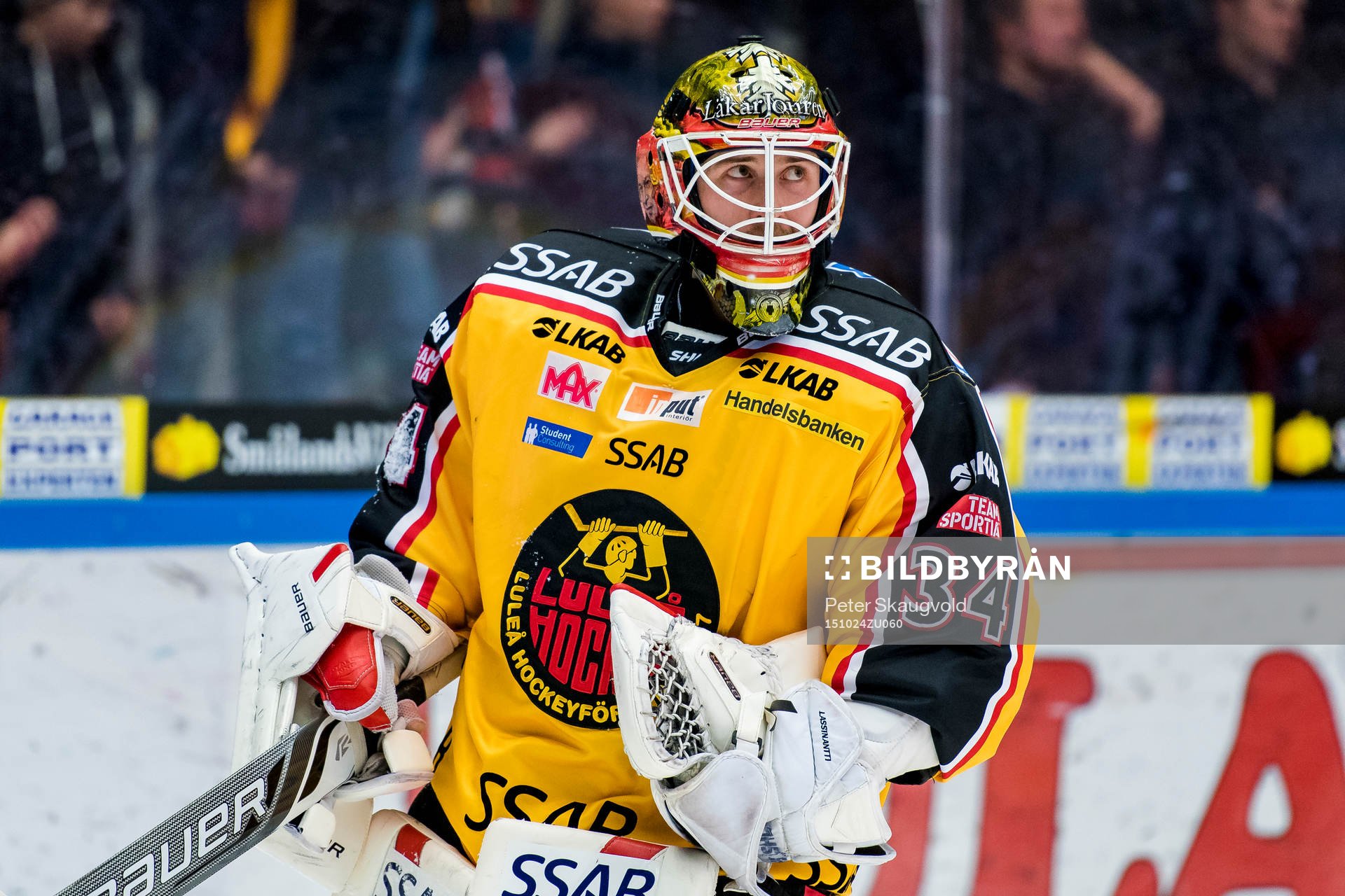 Luleås målvakt Joel Lassinantti