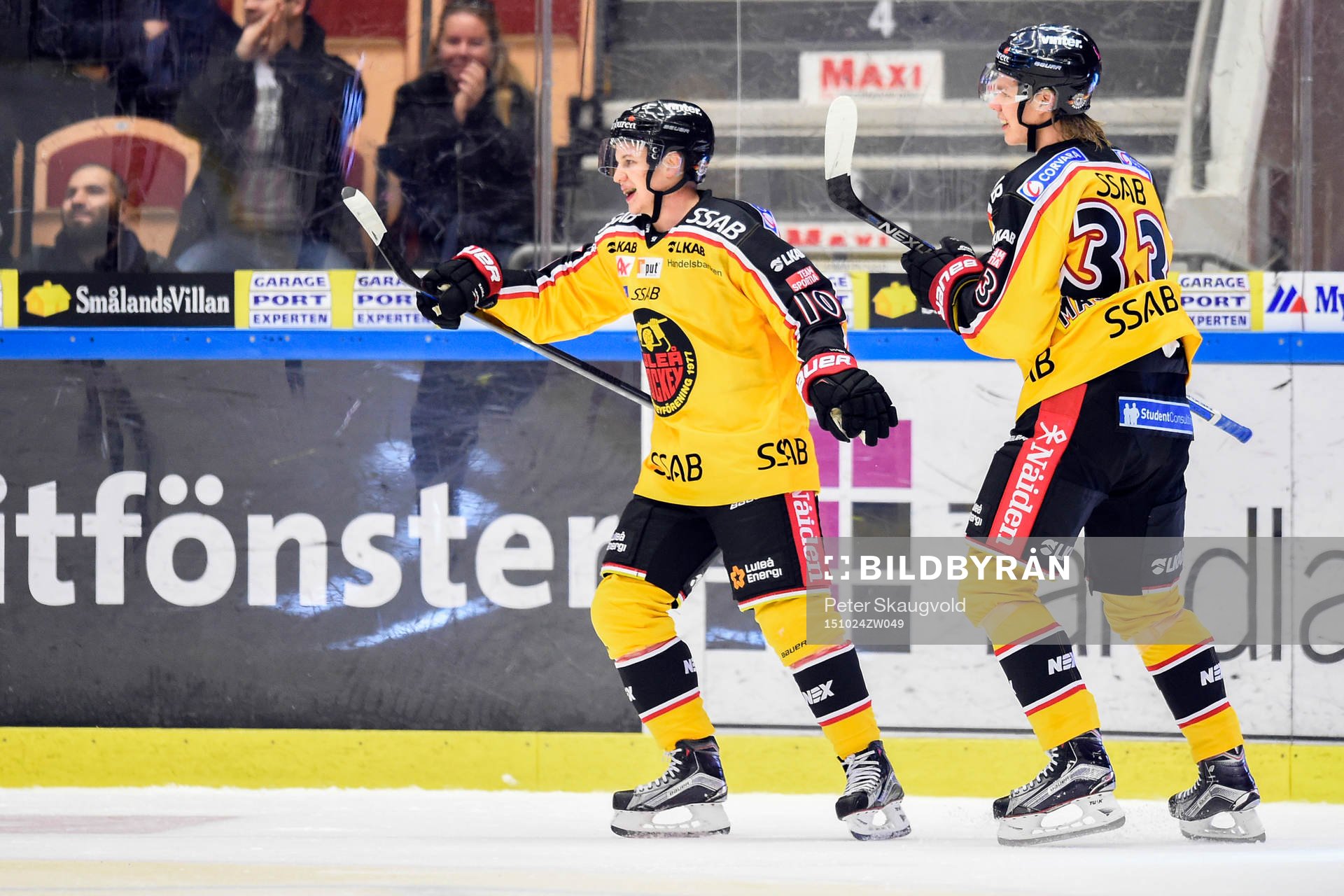 Luleås Toni Rajala jublar