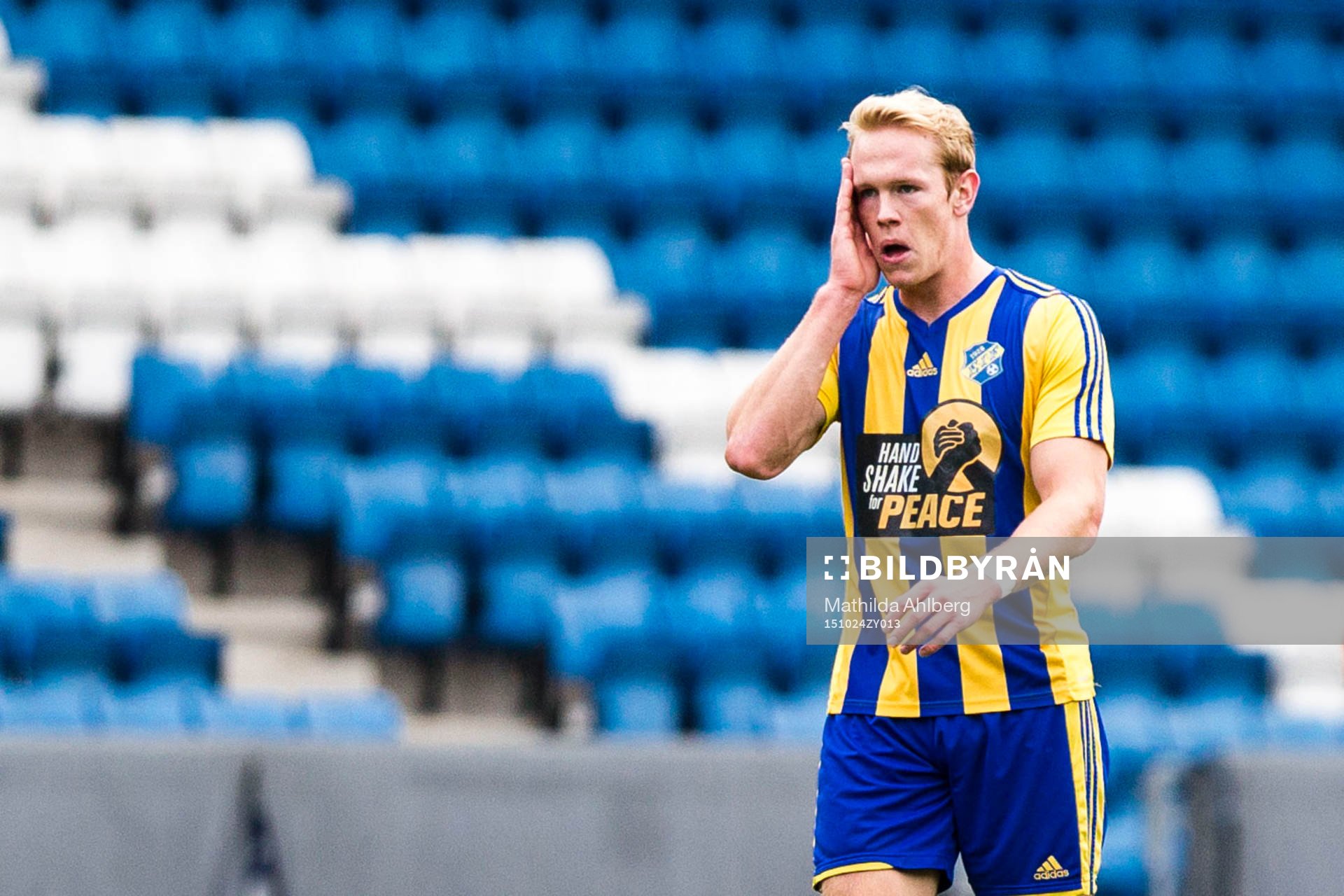 Eskilsminnes Marcus Andersson deppar