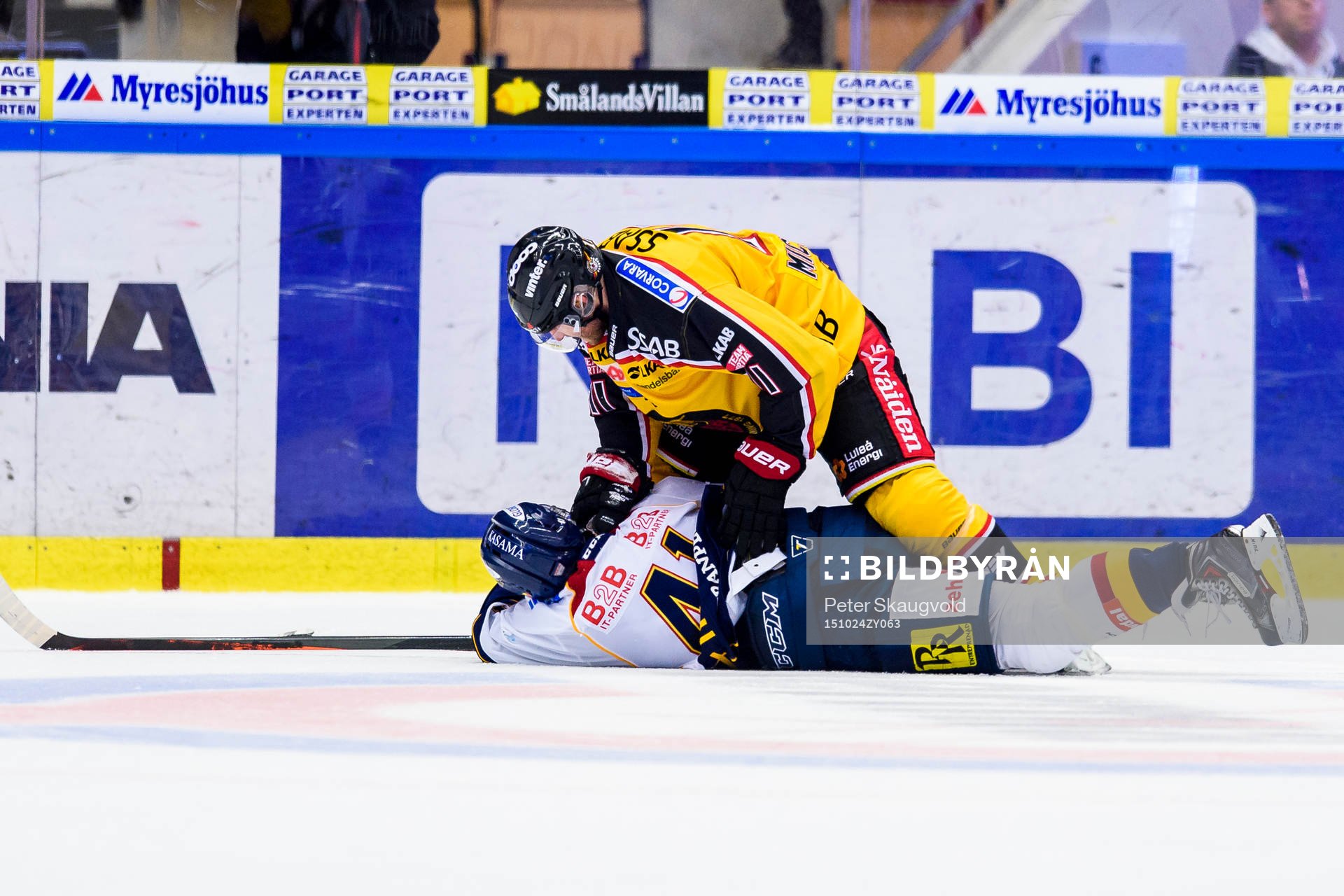 Luleås Jacob Micflikier i bråk med Djurgårdens Patrick