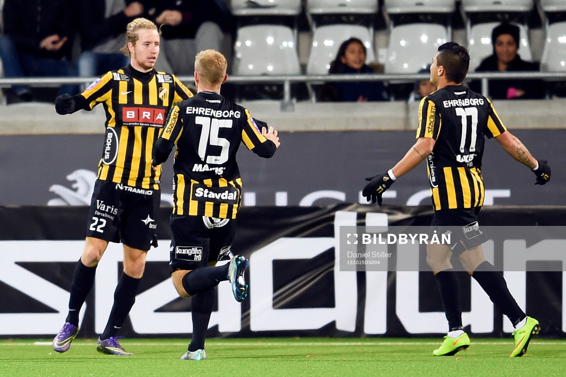Häckens Samuel Gustafson jublar