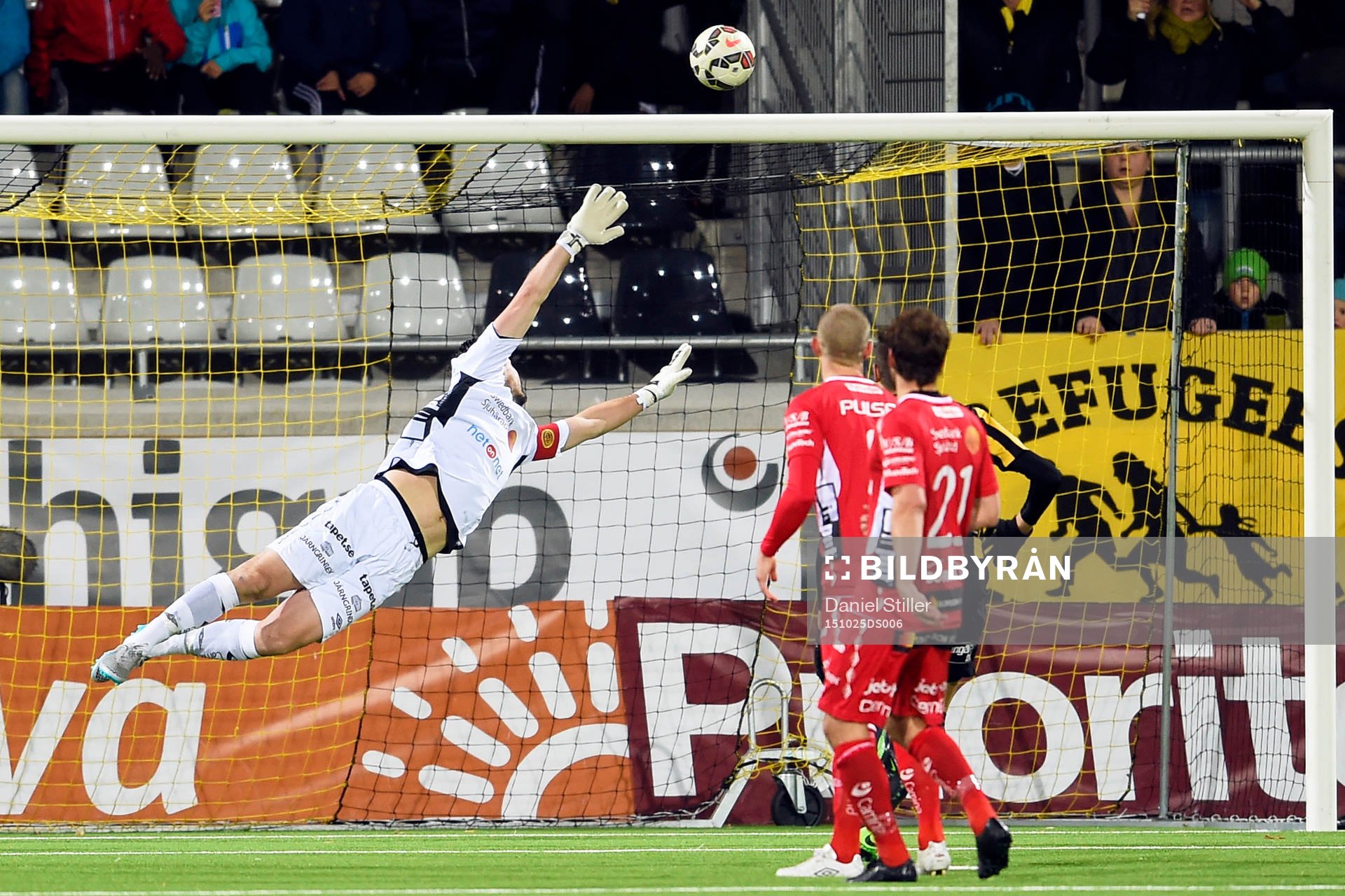 Elfsborgs målvakt Kevin Stuhr Ellegaard släpper in 1-0