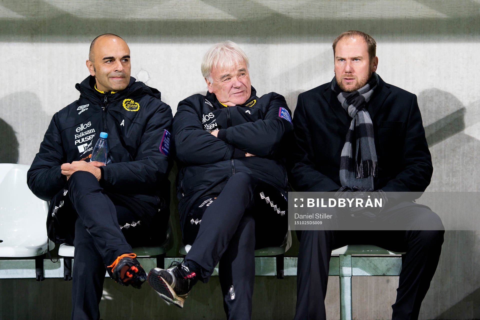 Elfsborgs tränare Jan Mian, assisterande tränare Reine