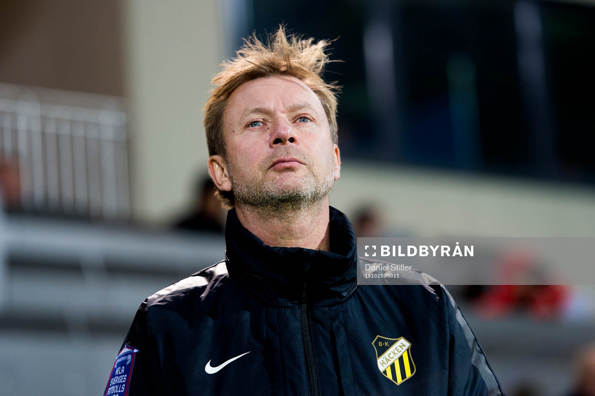 Häckens tränare Peter Gerhardsson