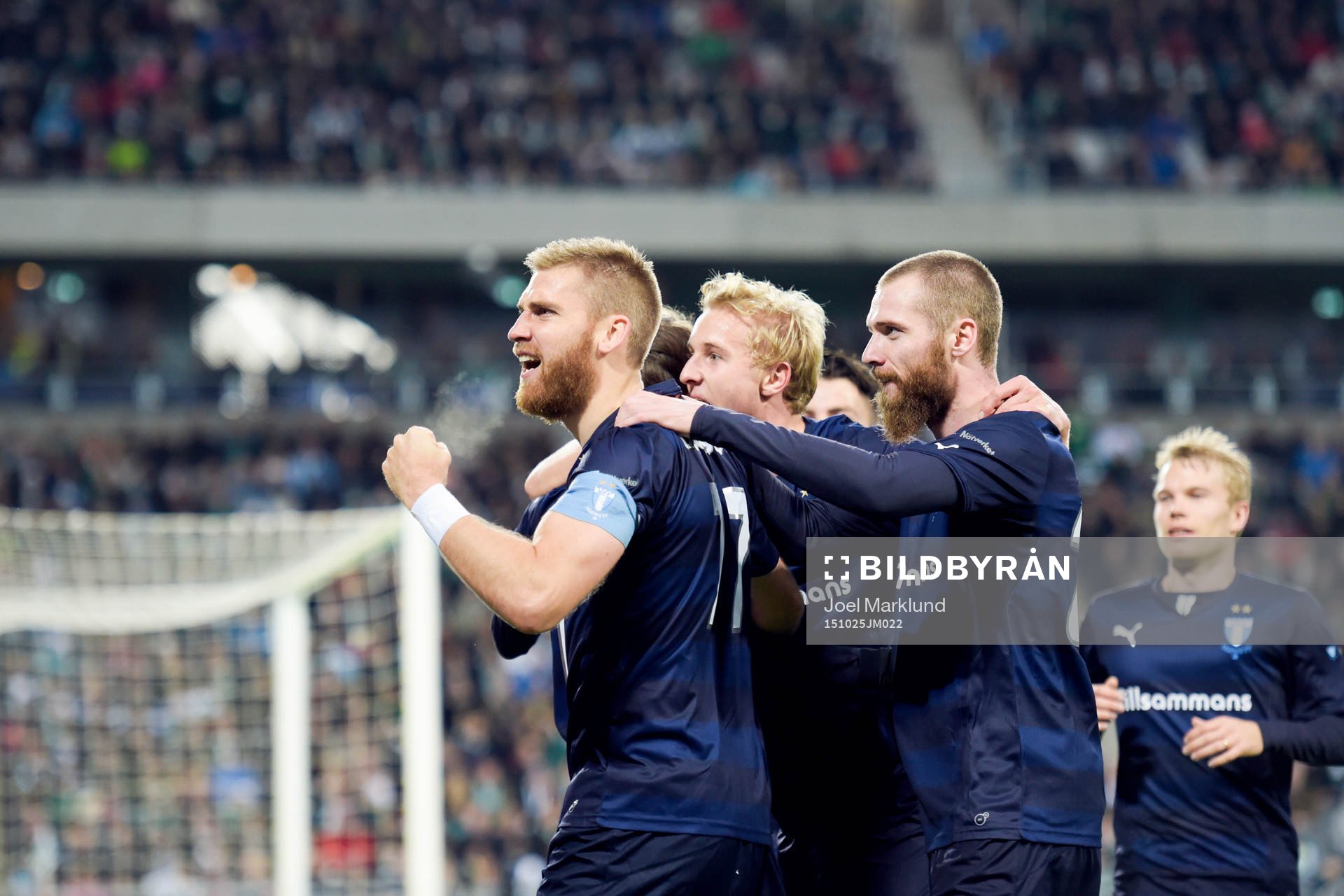 Malmös Rasmus Bengtsson firar