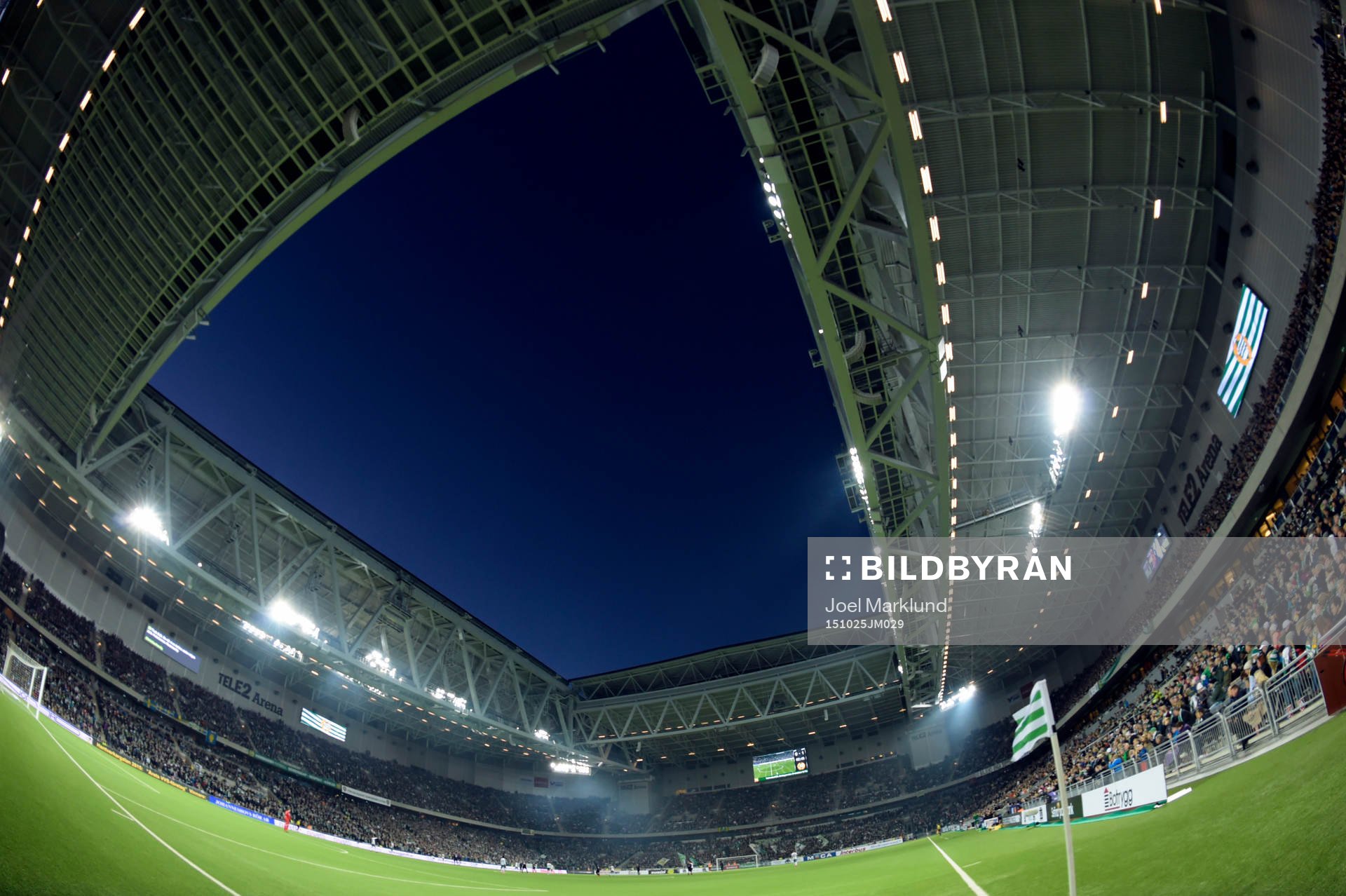 Interiör av Tele2 Arena