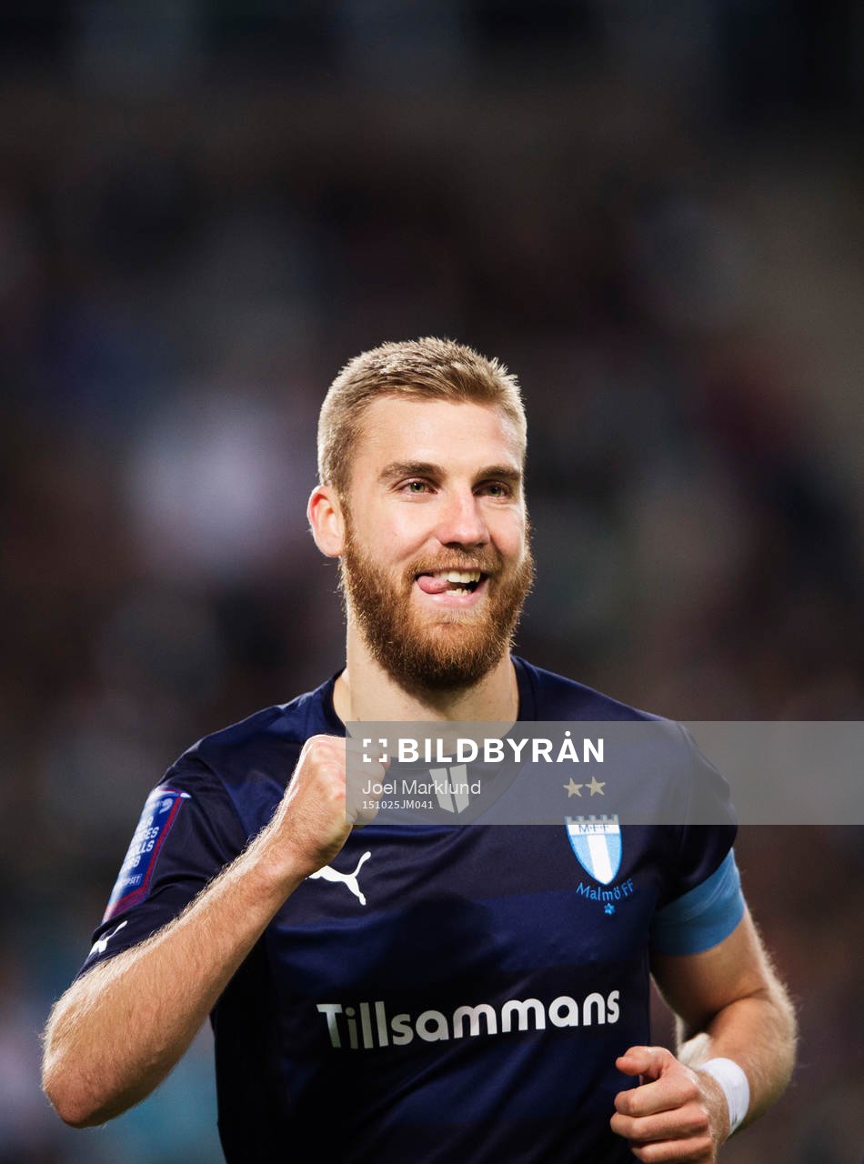 Malmös Rasmus Bengtsson jublar