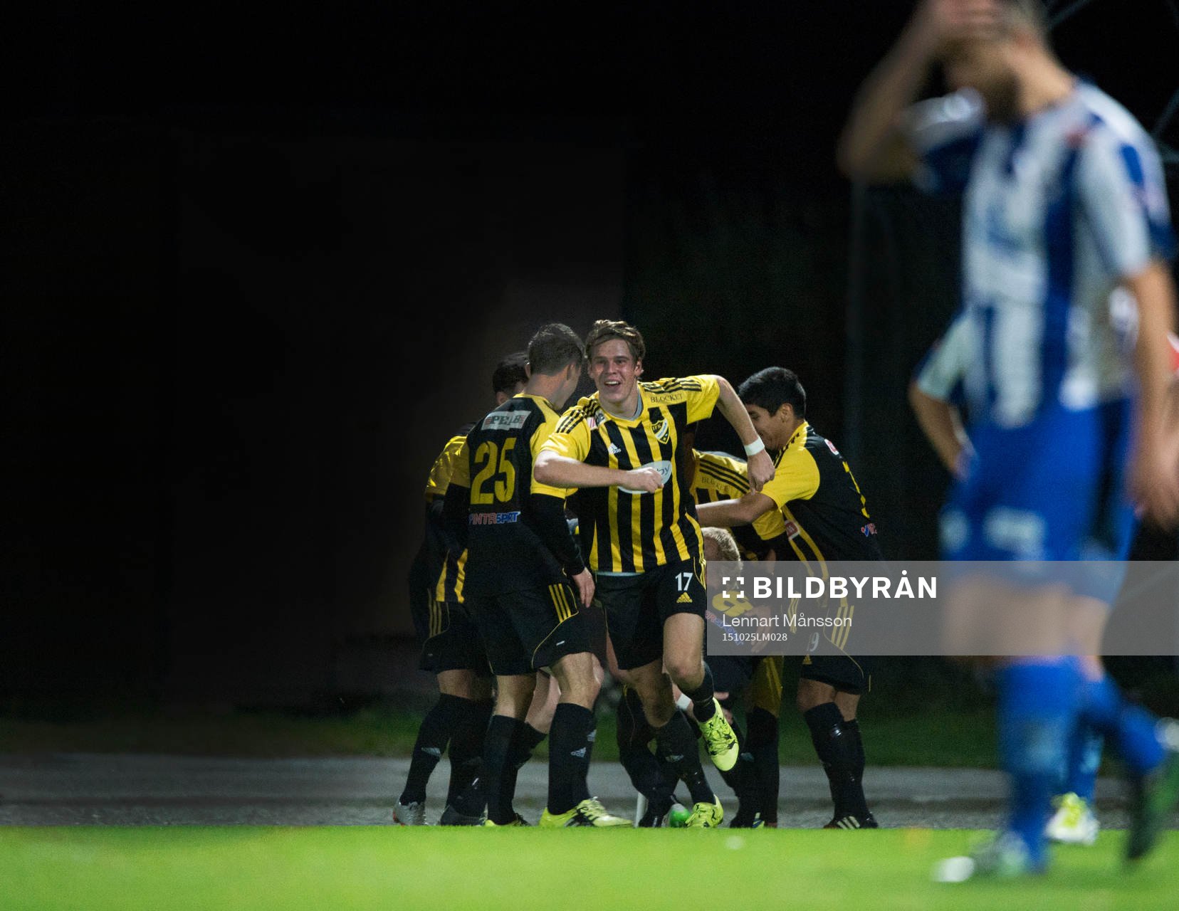 i kvalmatchen till division 2 mellan IFK Hässleholm och