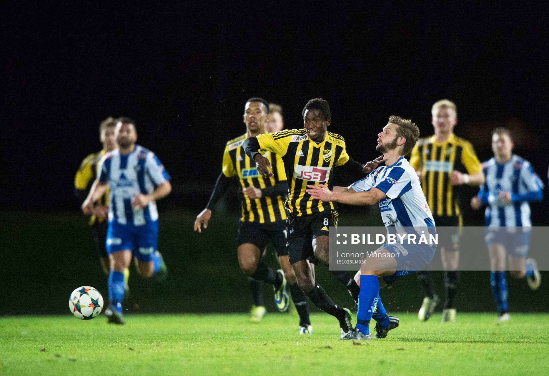 i kvalmatchen till division 2 mellan IFK Hässleholm och