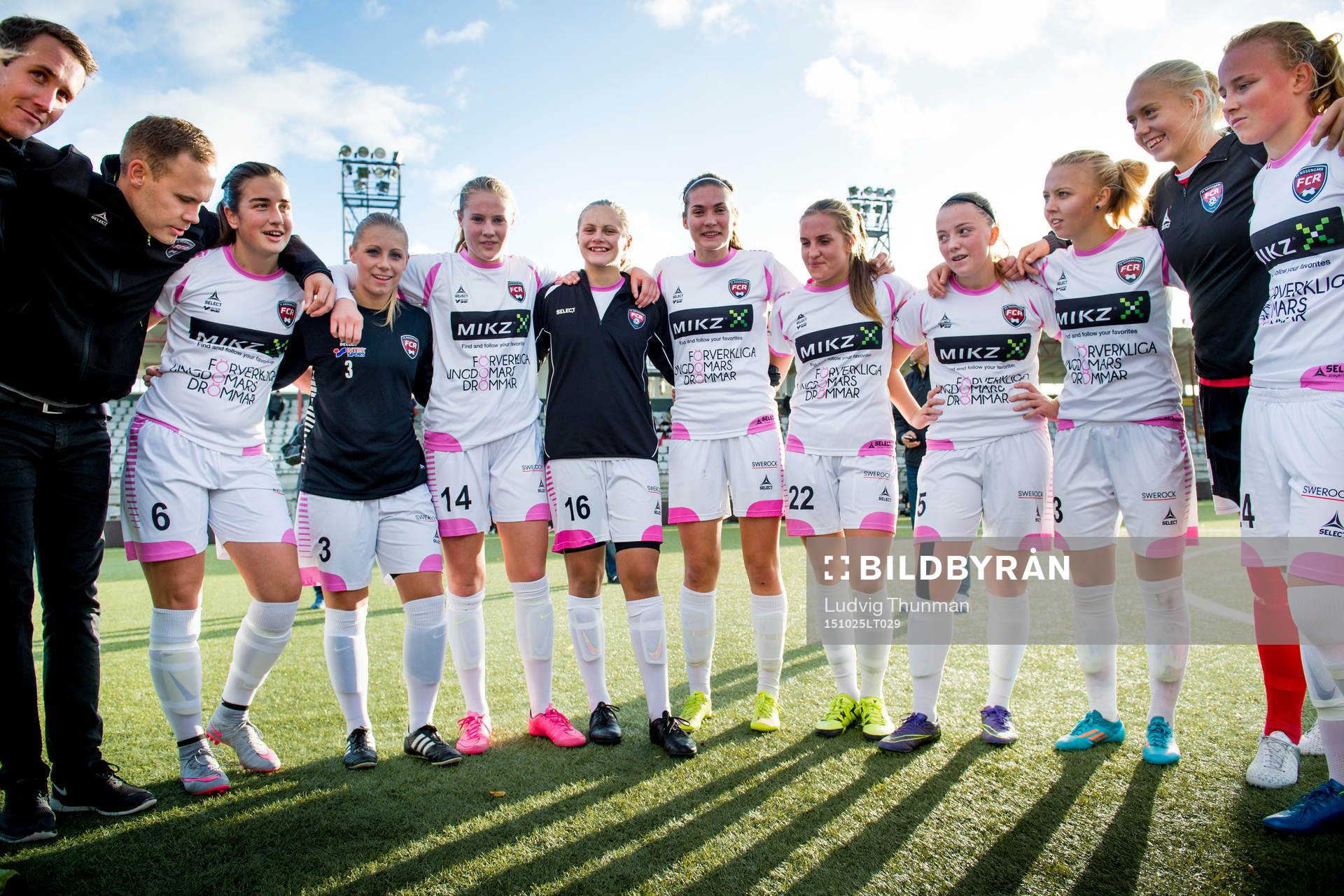 Rosengårds spelare samlas