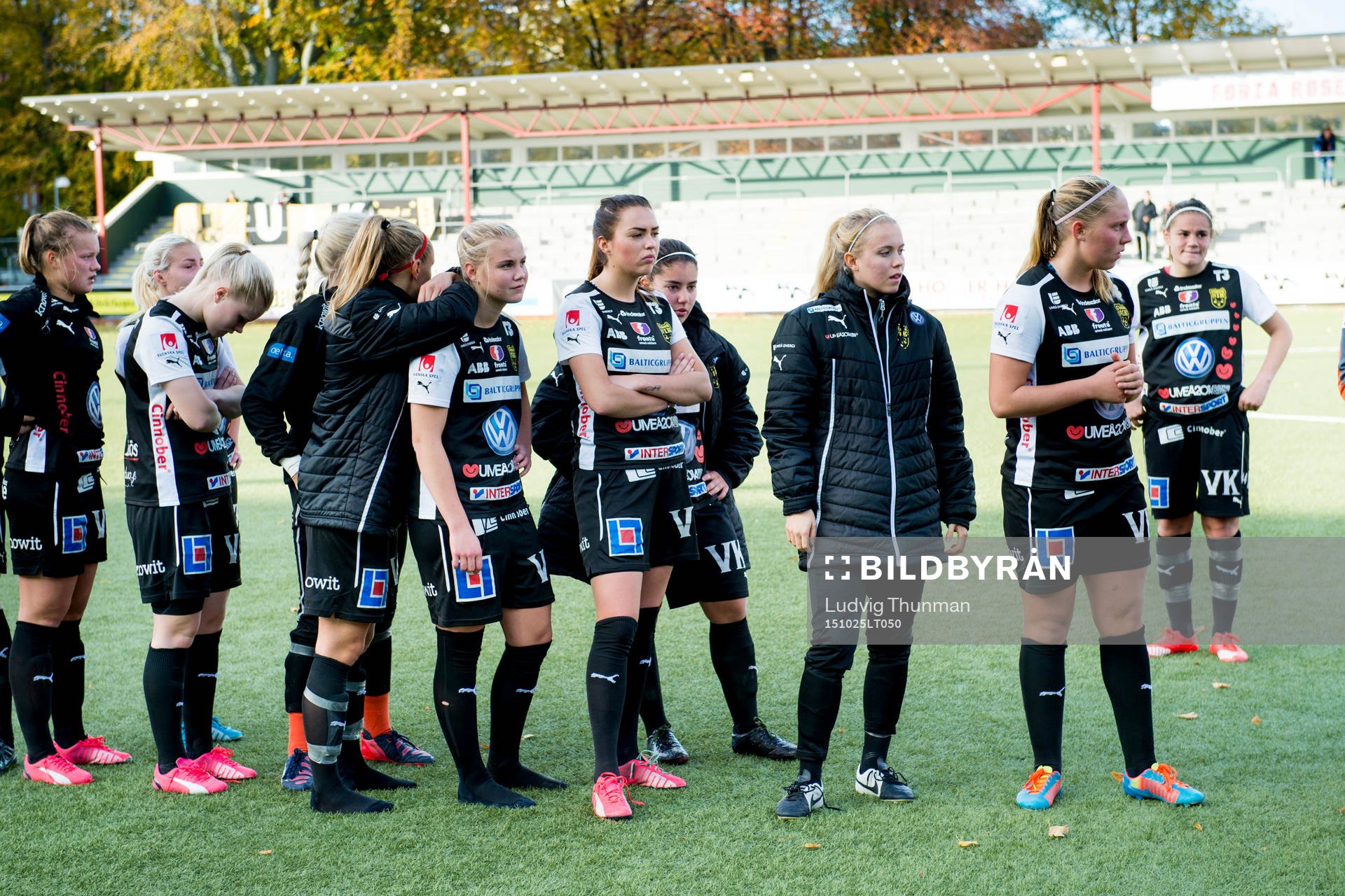 Umeås spelare deppar