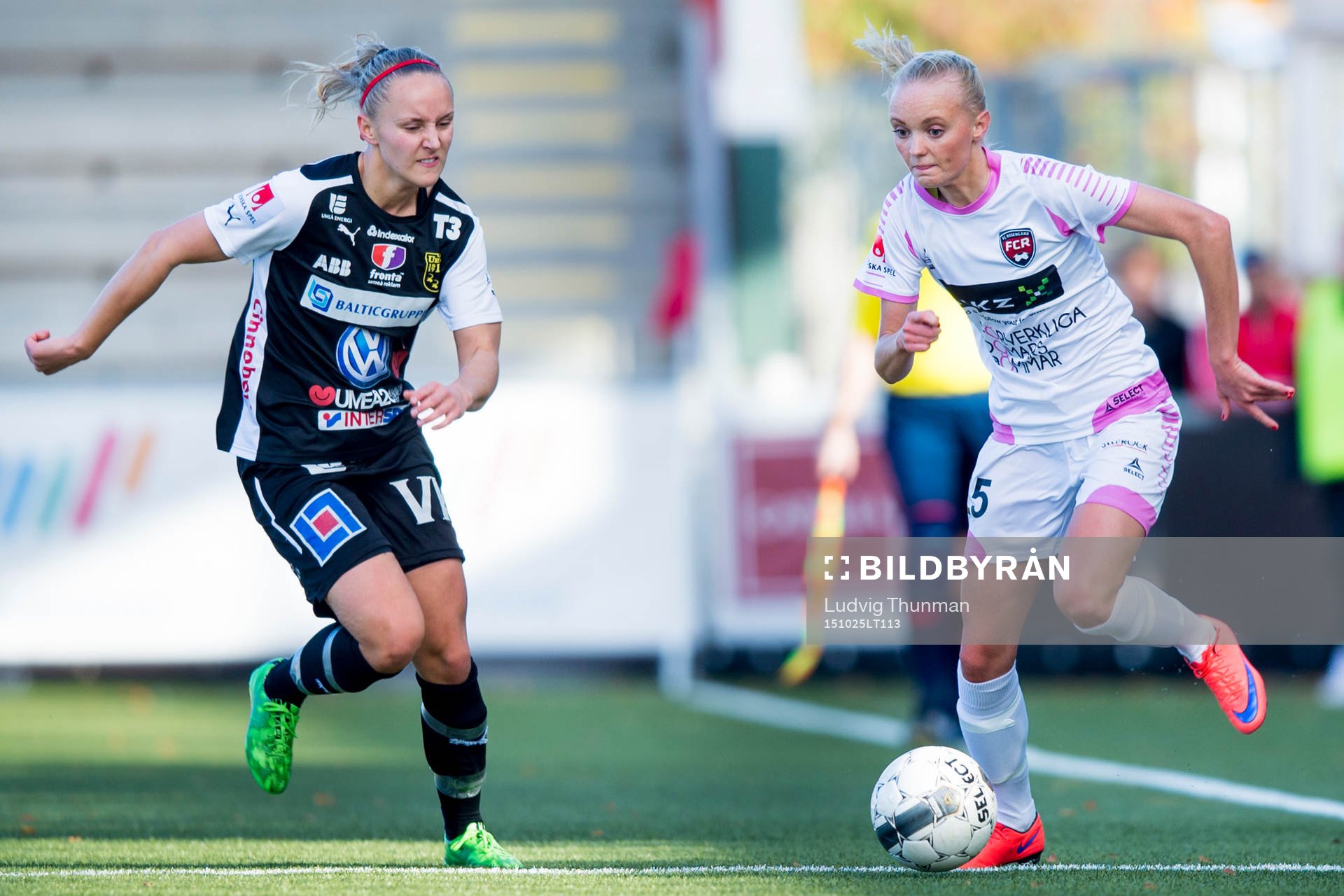 Umeås Selina Henriksson jagar Rosengårds Emma Pennsäter