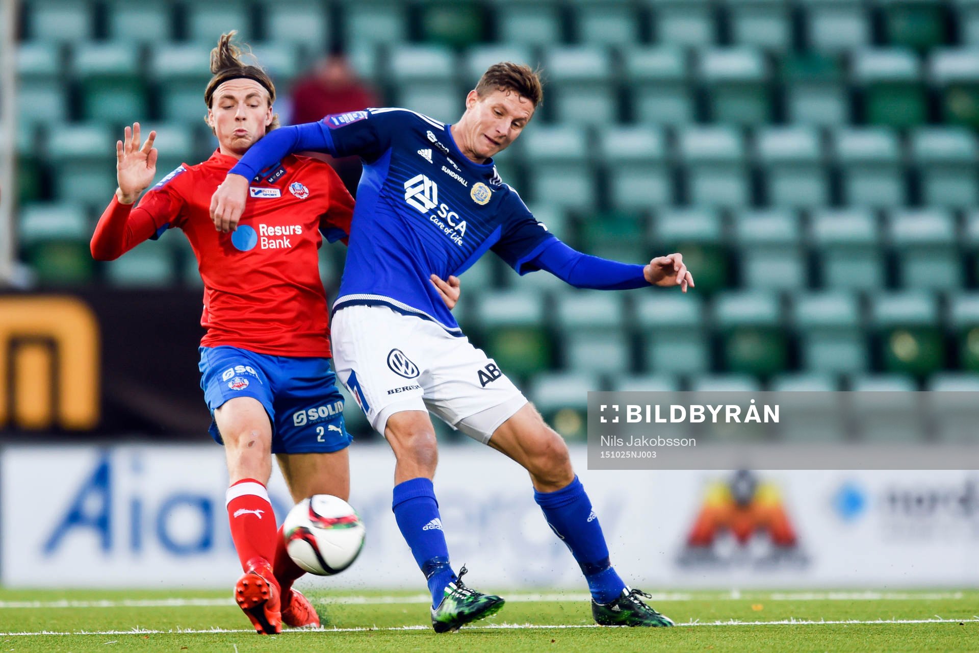 Helsingborgs Carl Johansson och Sundsvalls Johan Eklund