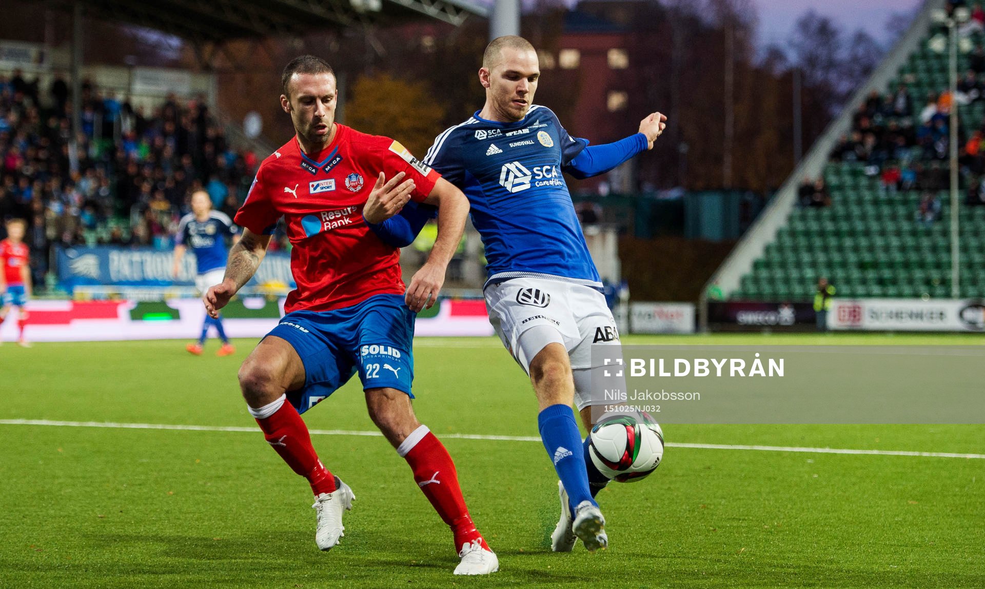 Helsingborgs Rade Prica och Sundsvalls Marcus Danielson