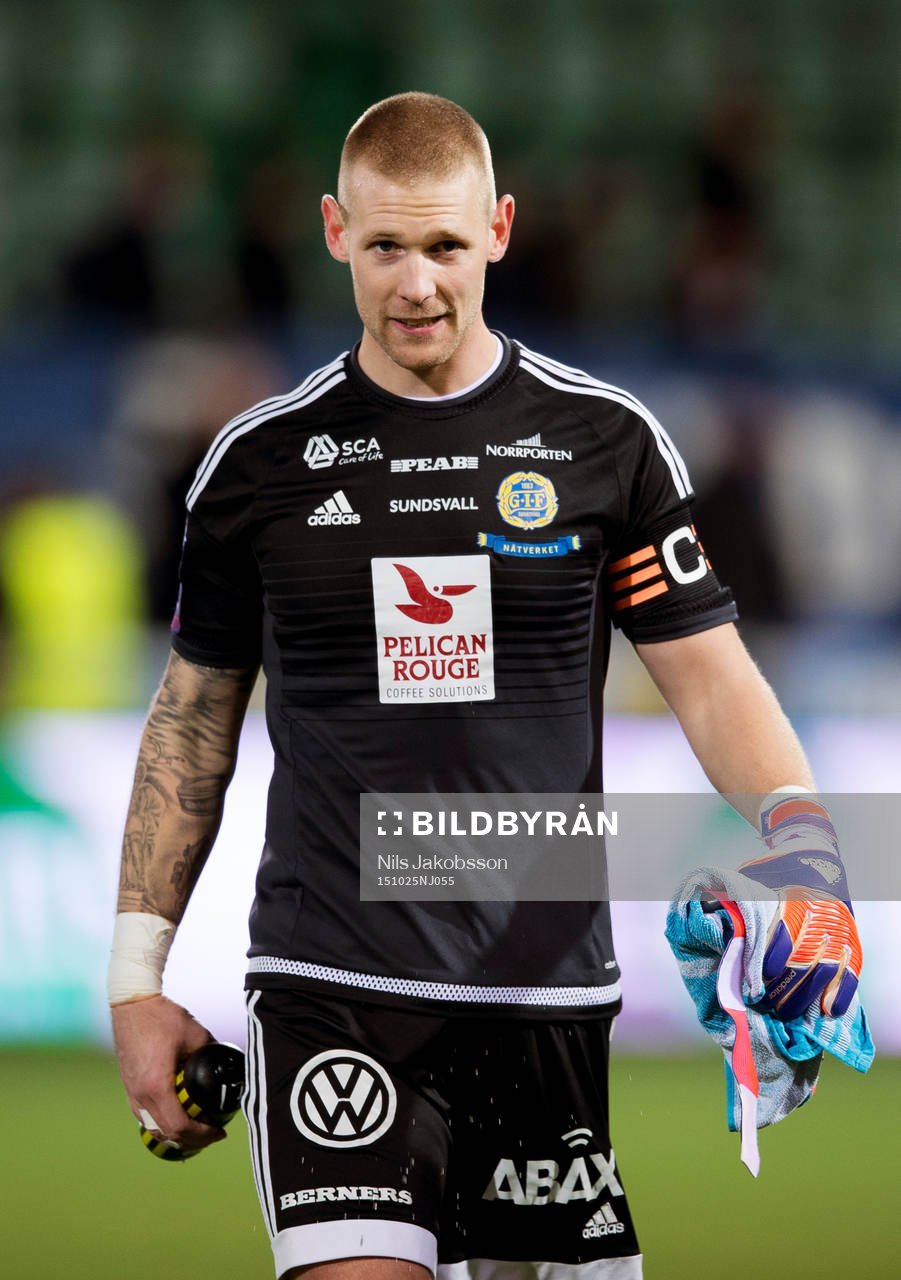 Sundsvalls målvakt Tommy Naurin