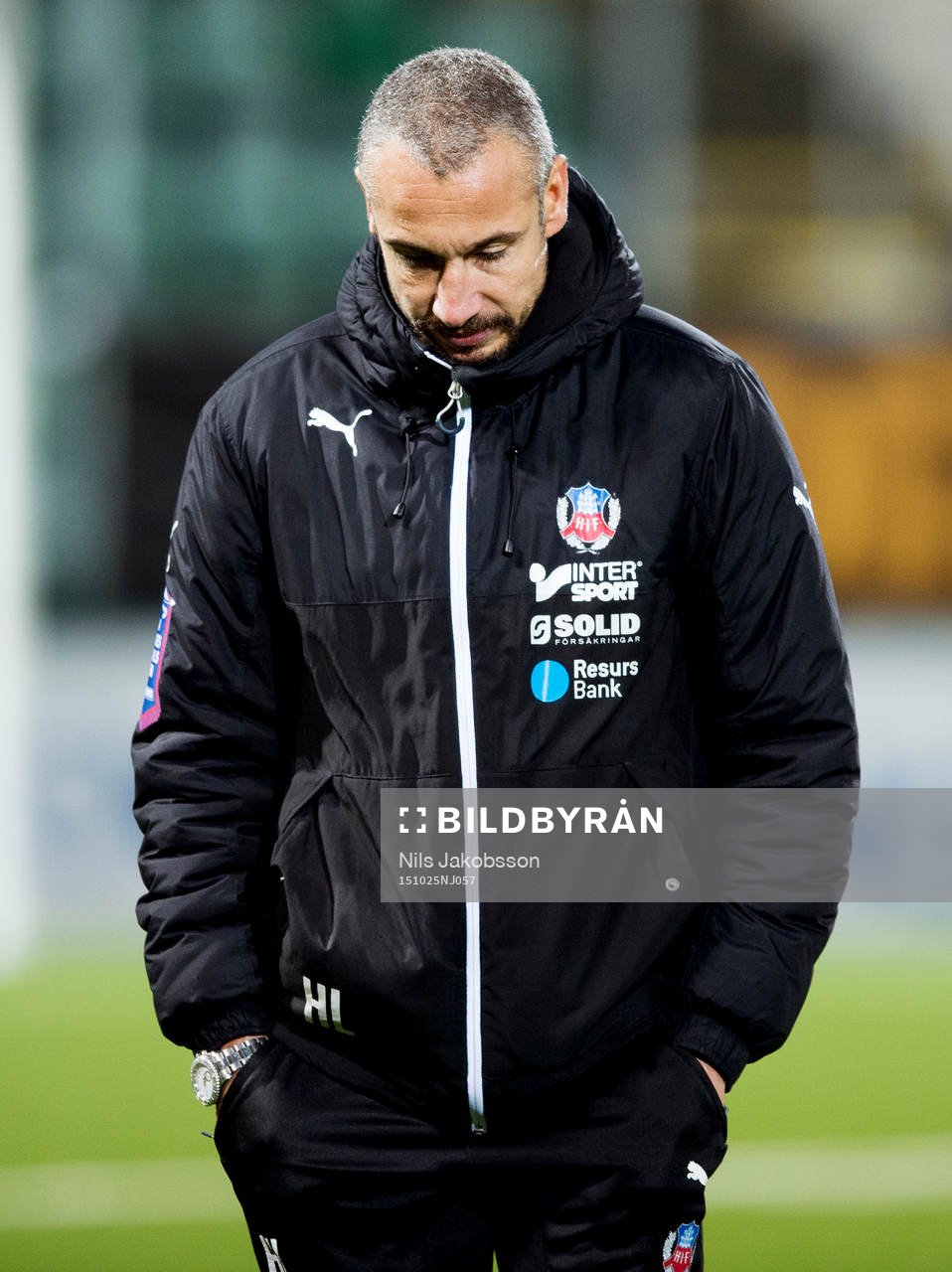 Helsingborgs tränare Henrik Larsson