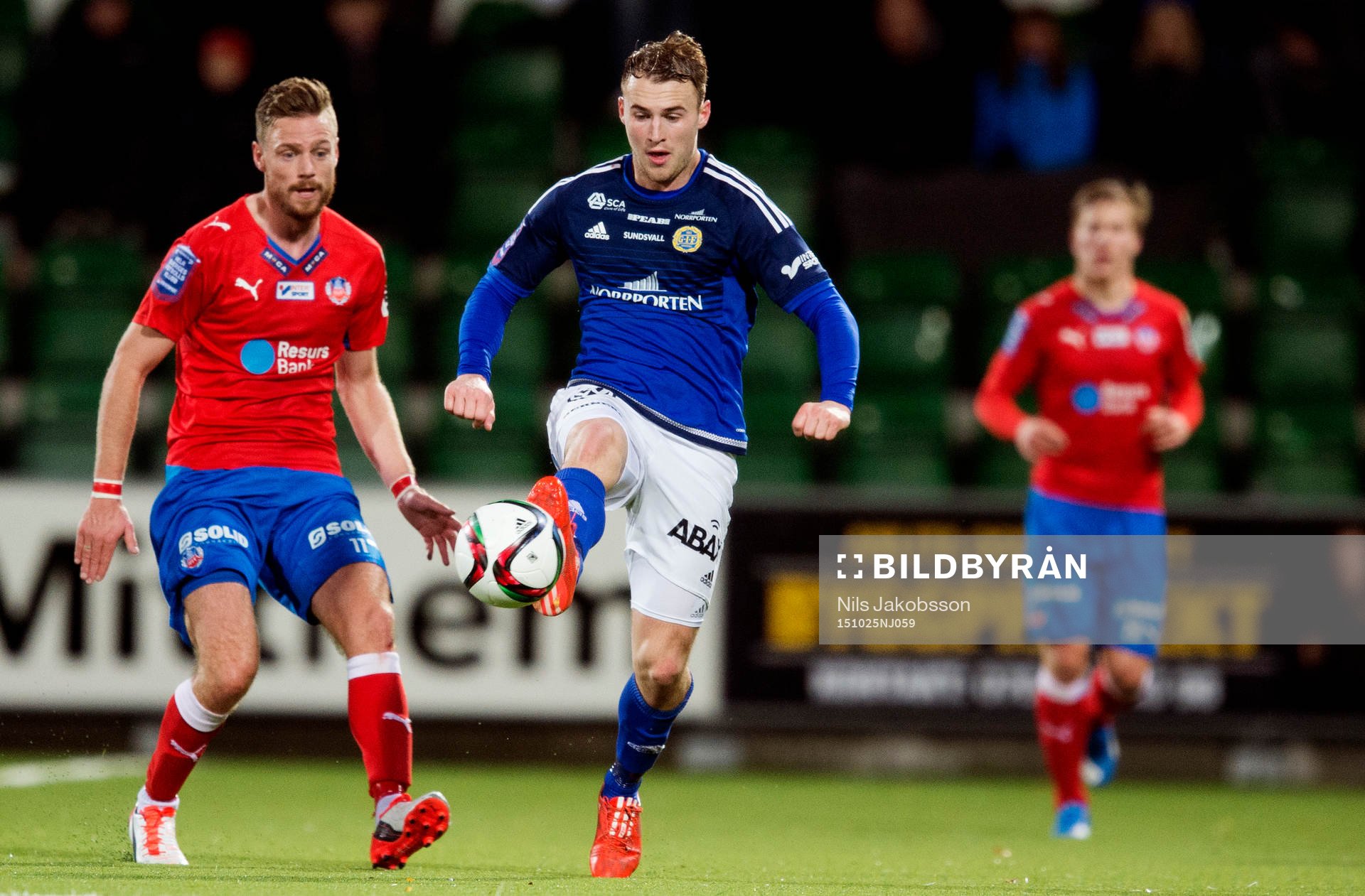 Helsingborgs Arnór Smárason och Sundsvalls Rúnar Már