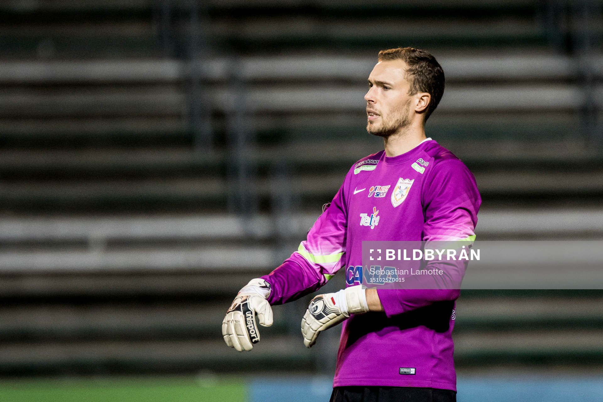 Assyriskas målvakt Robin Malmkvist