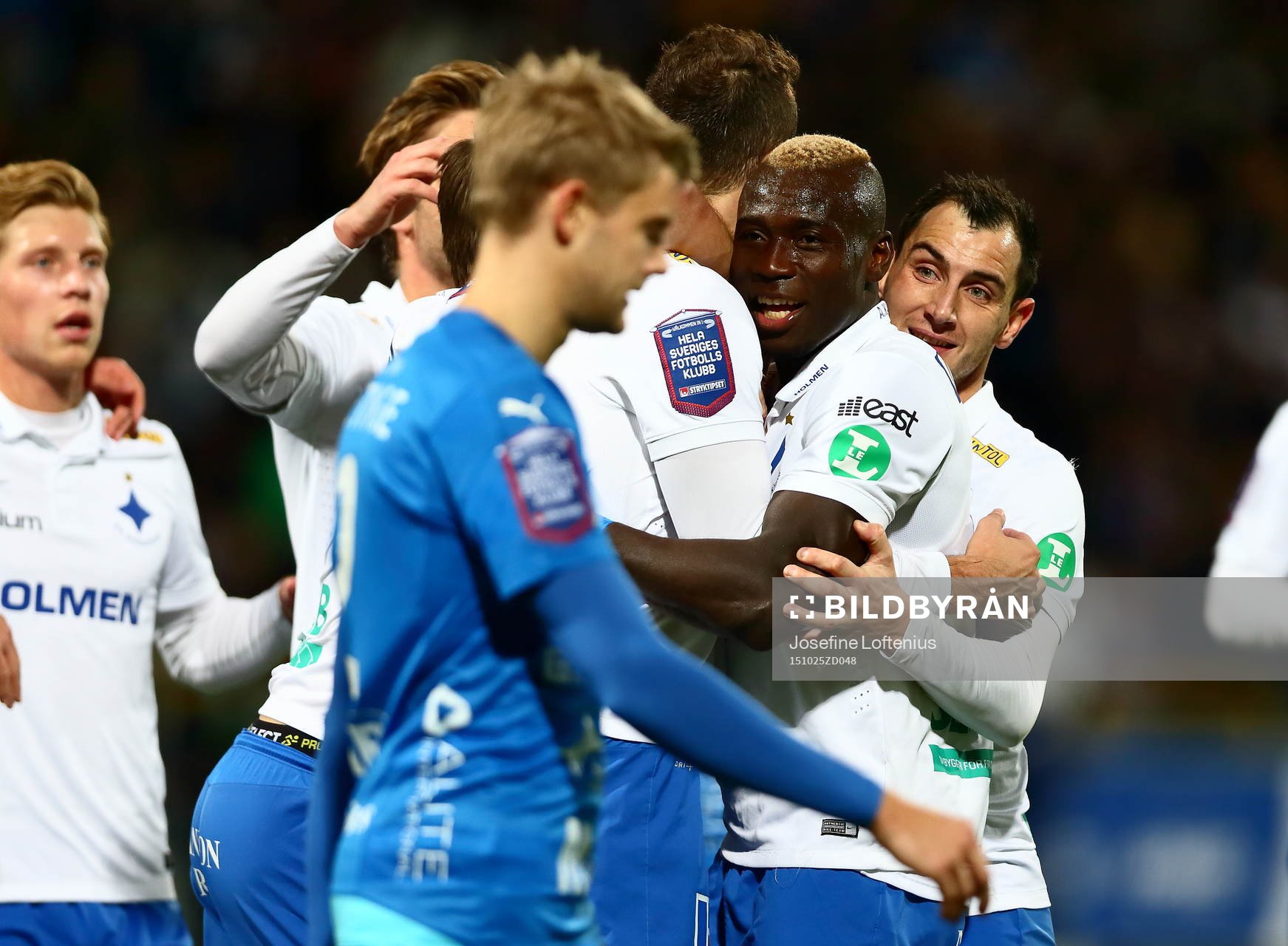 Norrköpings Alhaji Kamara kramar om Alhaji Kamara och