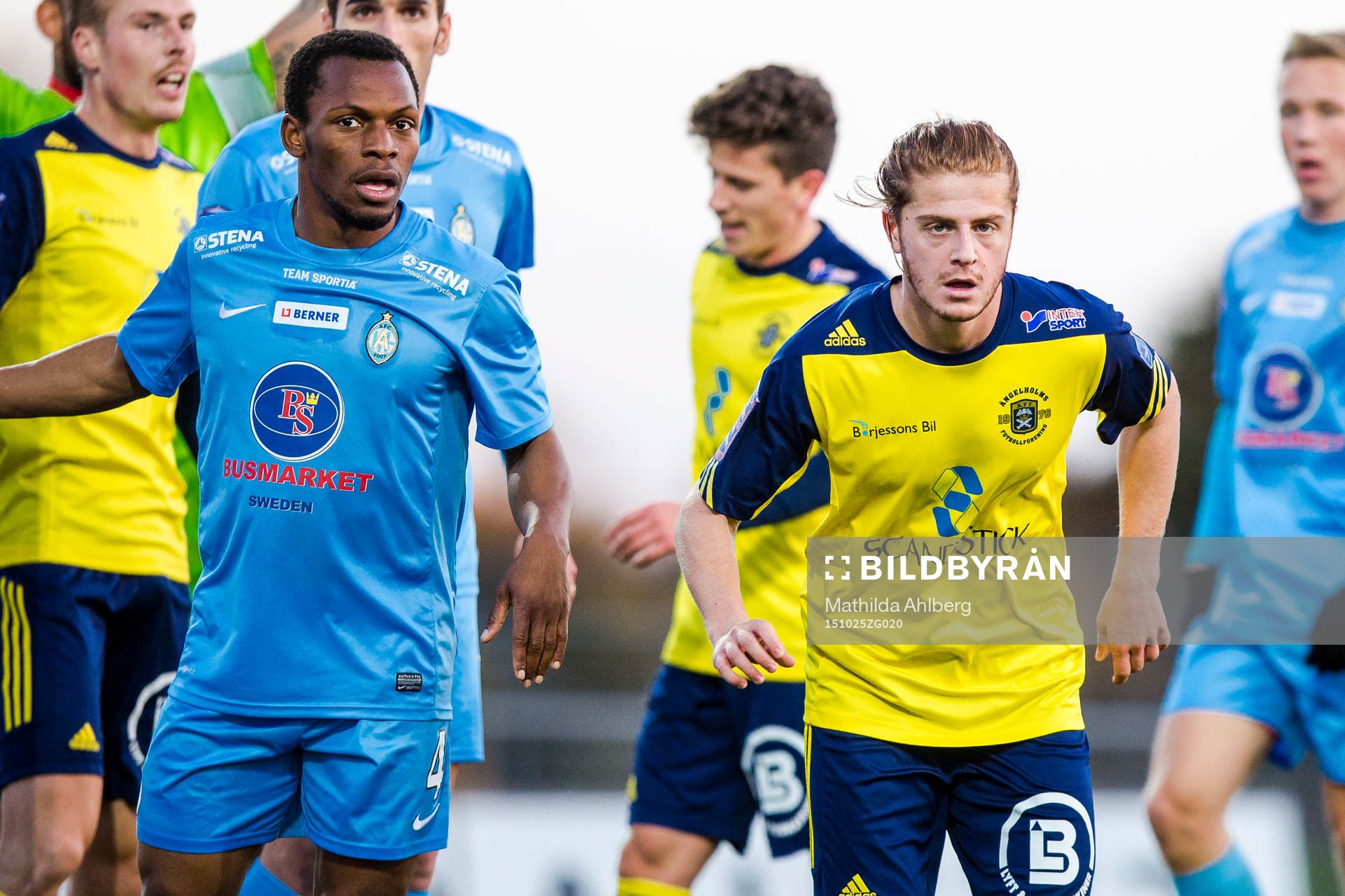 Athletics Olukorede Aiyegbusi  och Ängelholms Rebin Asaad