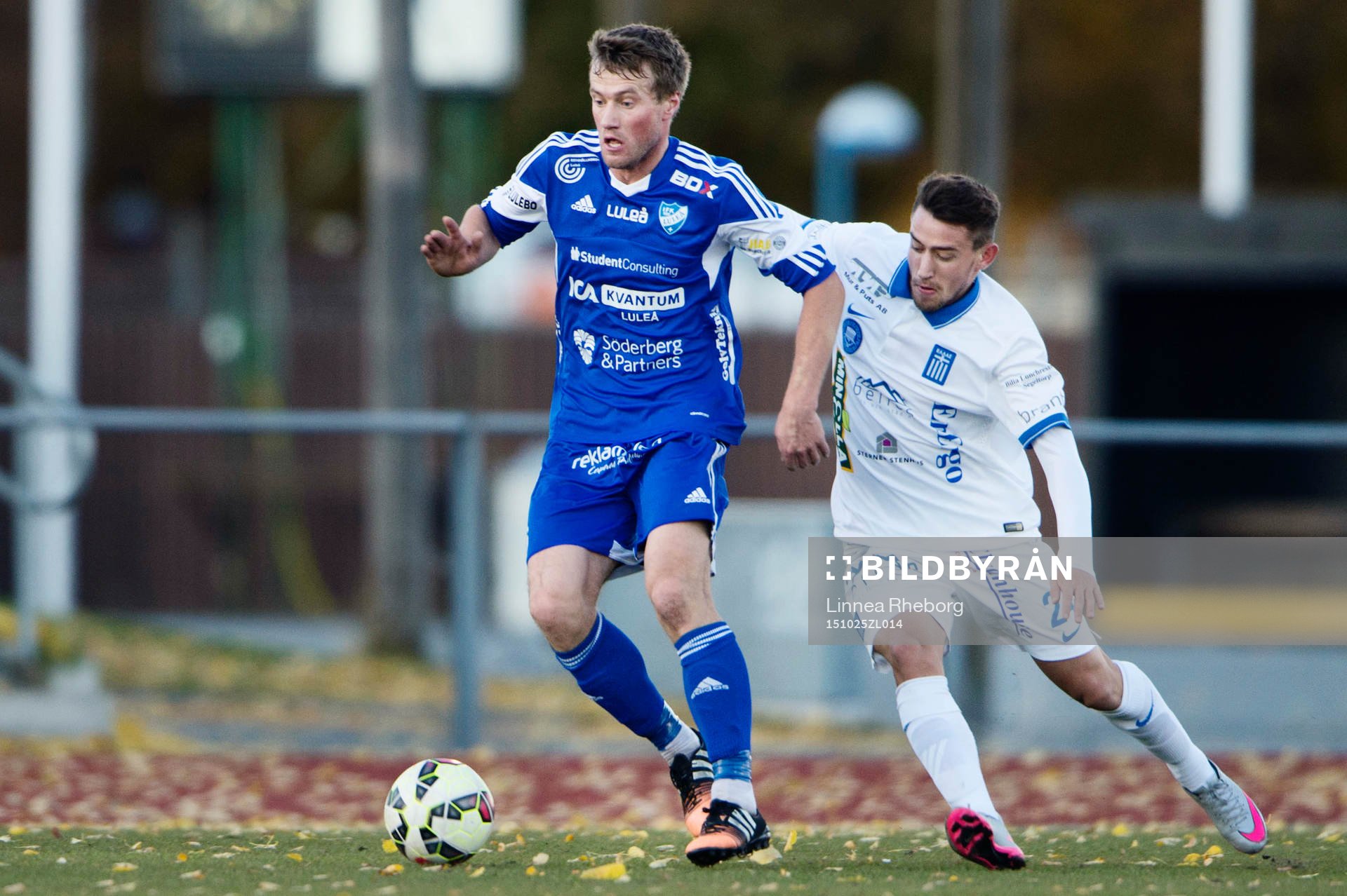 Luleås Vladimir Lazarev och Akropolis Maldin Ymeria i kamp