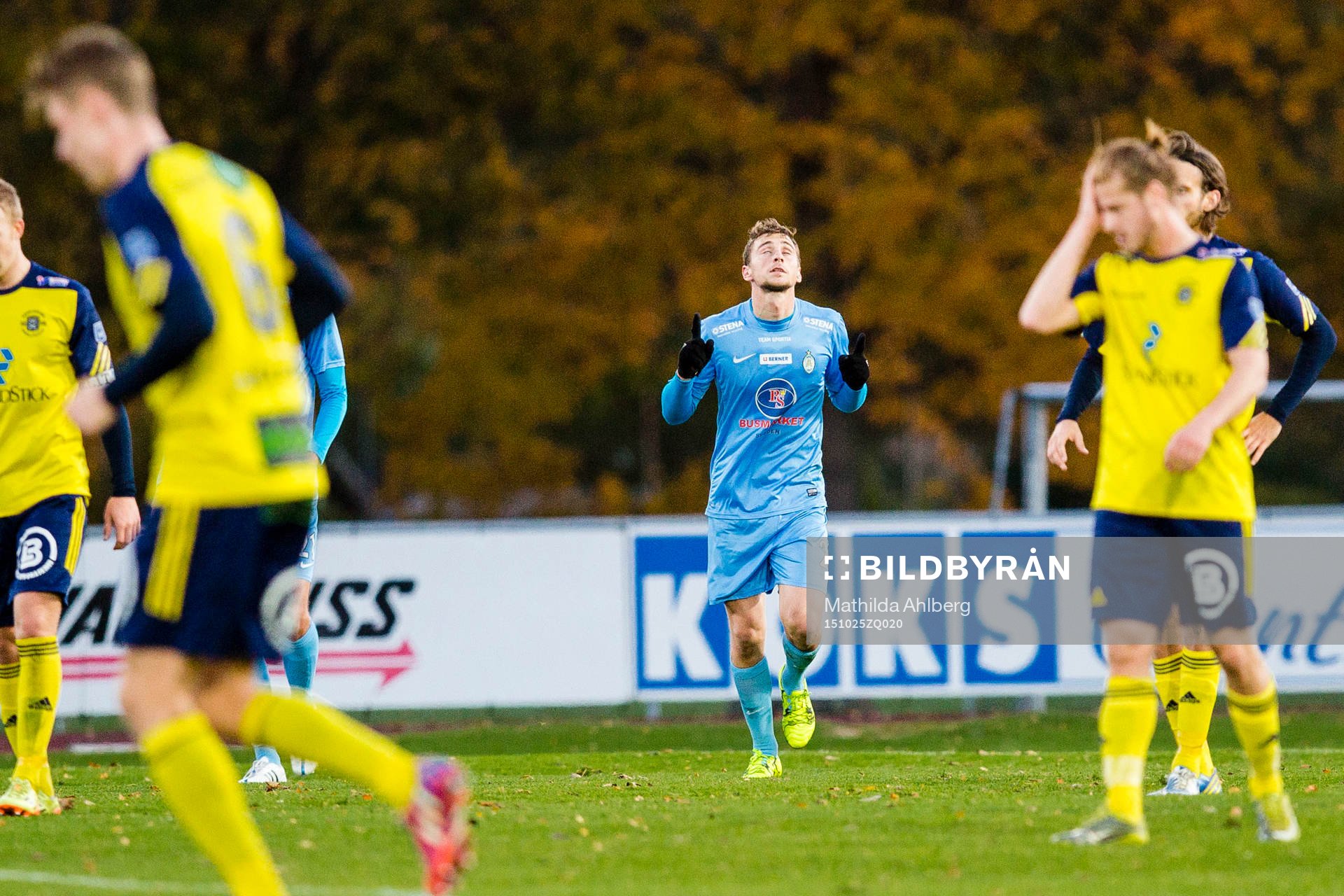 Athletics Filip Rogic firar sitt mål