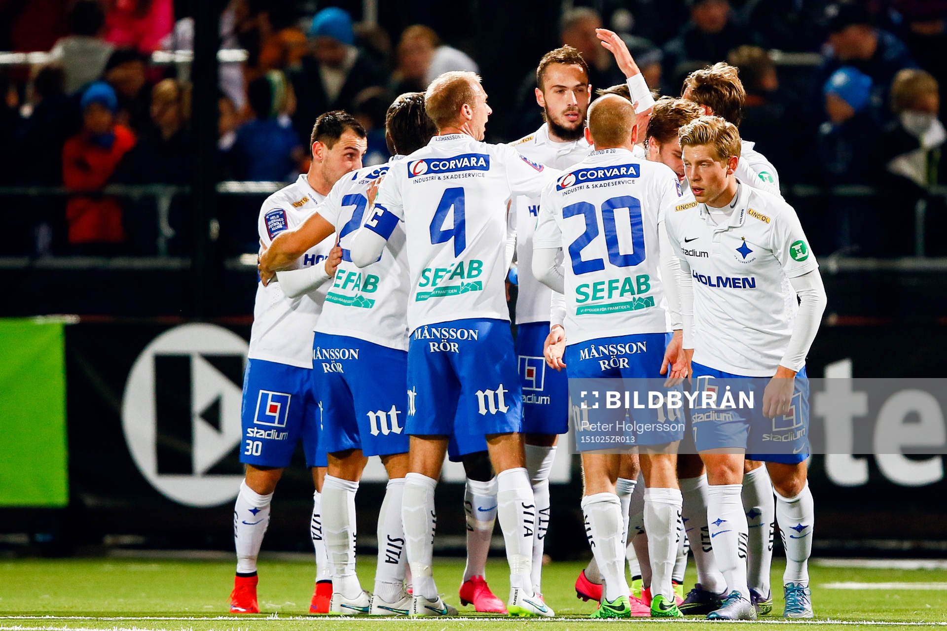 Norrköpings Emir Kujovic firar