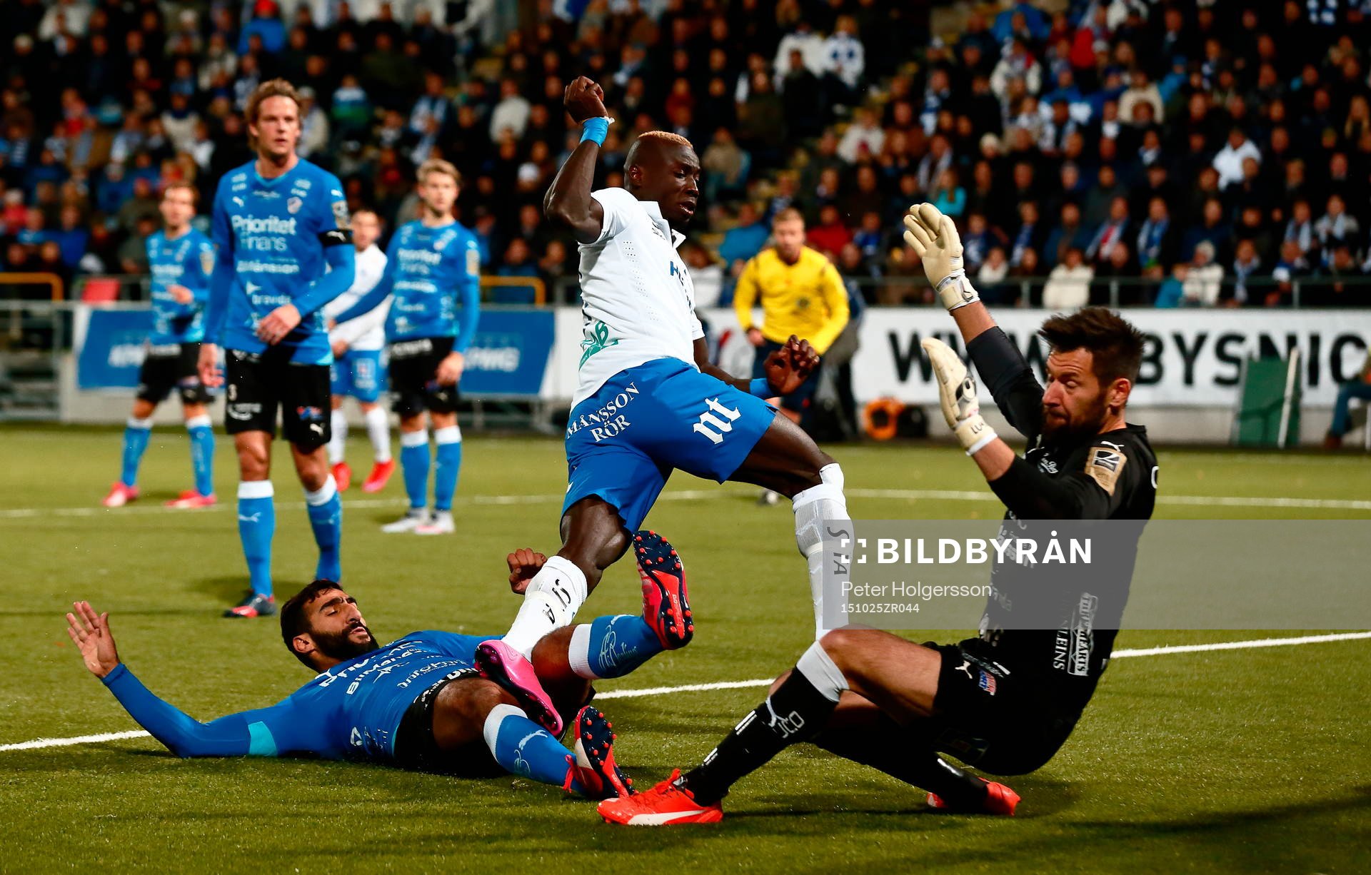 Norrköpings Alhaji Kamara gör mål 3-0