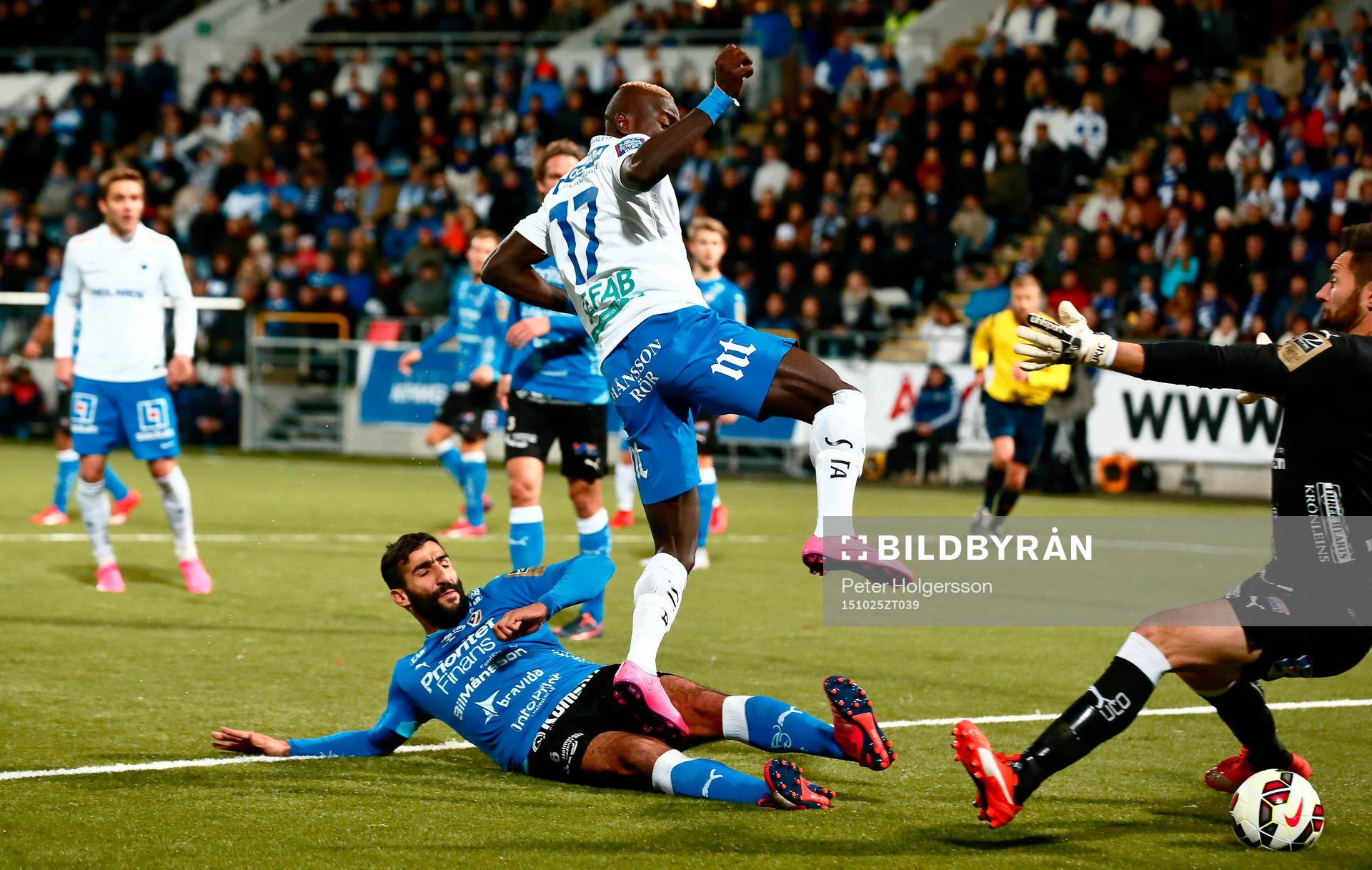 Norrköpings Alhaji Kamara gör mål 3-0
