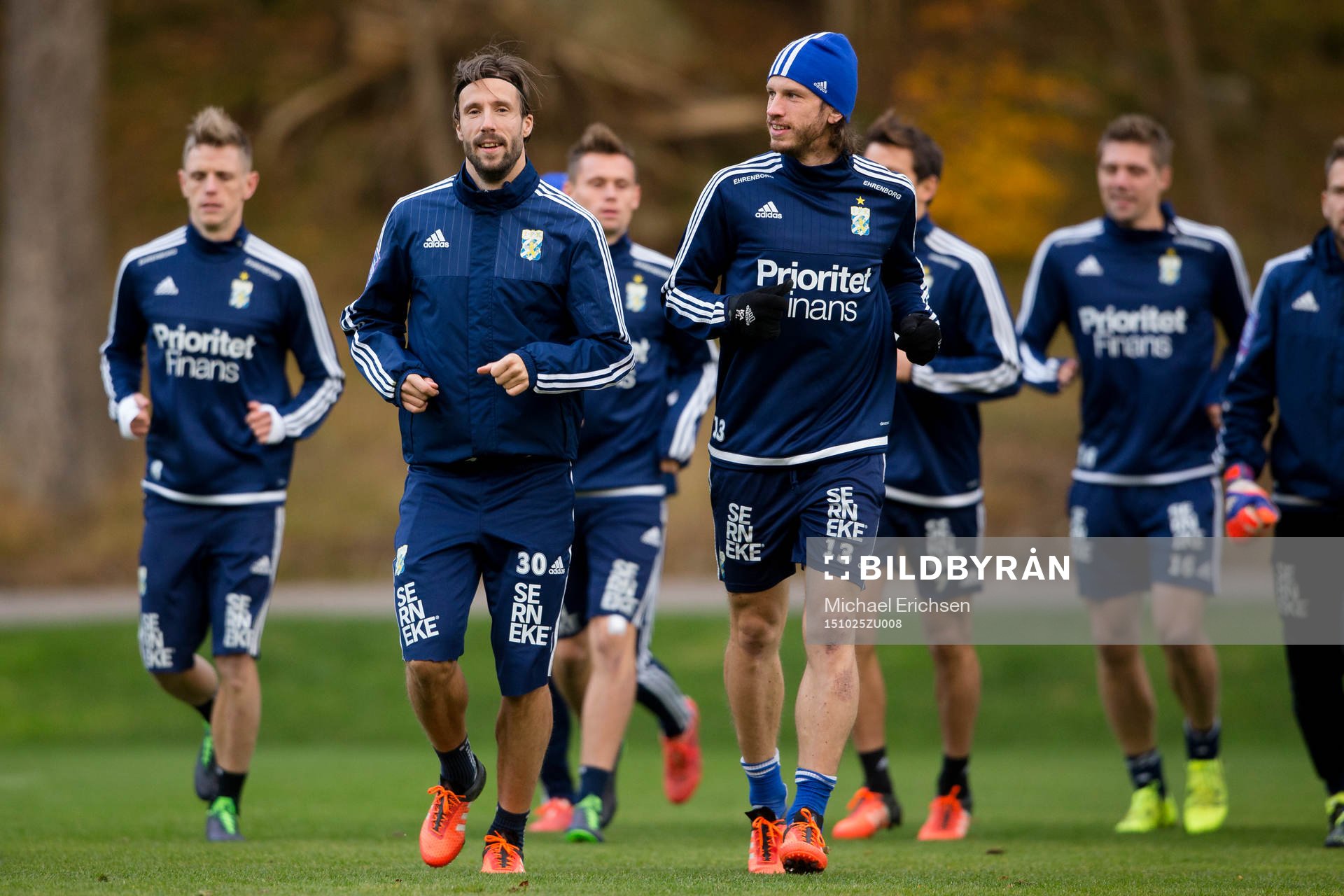 IFK Göteborgs Mattias Bjärsmyr och Gustav Svensson