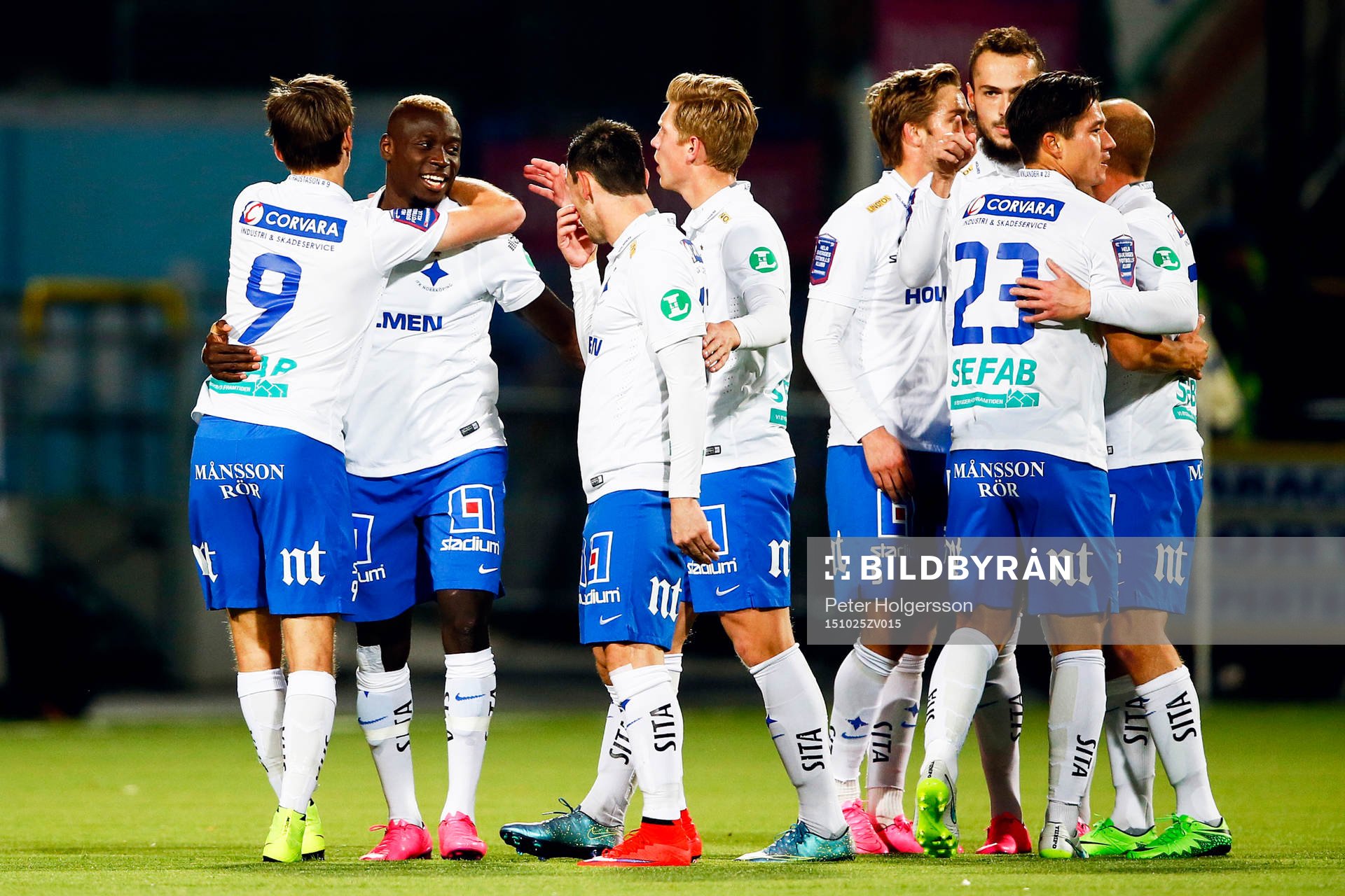Norrköpings Alhaji Kamara irrar