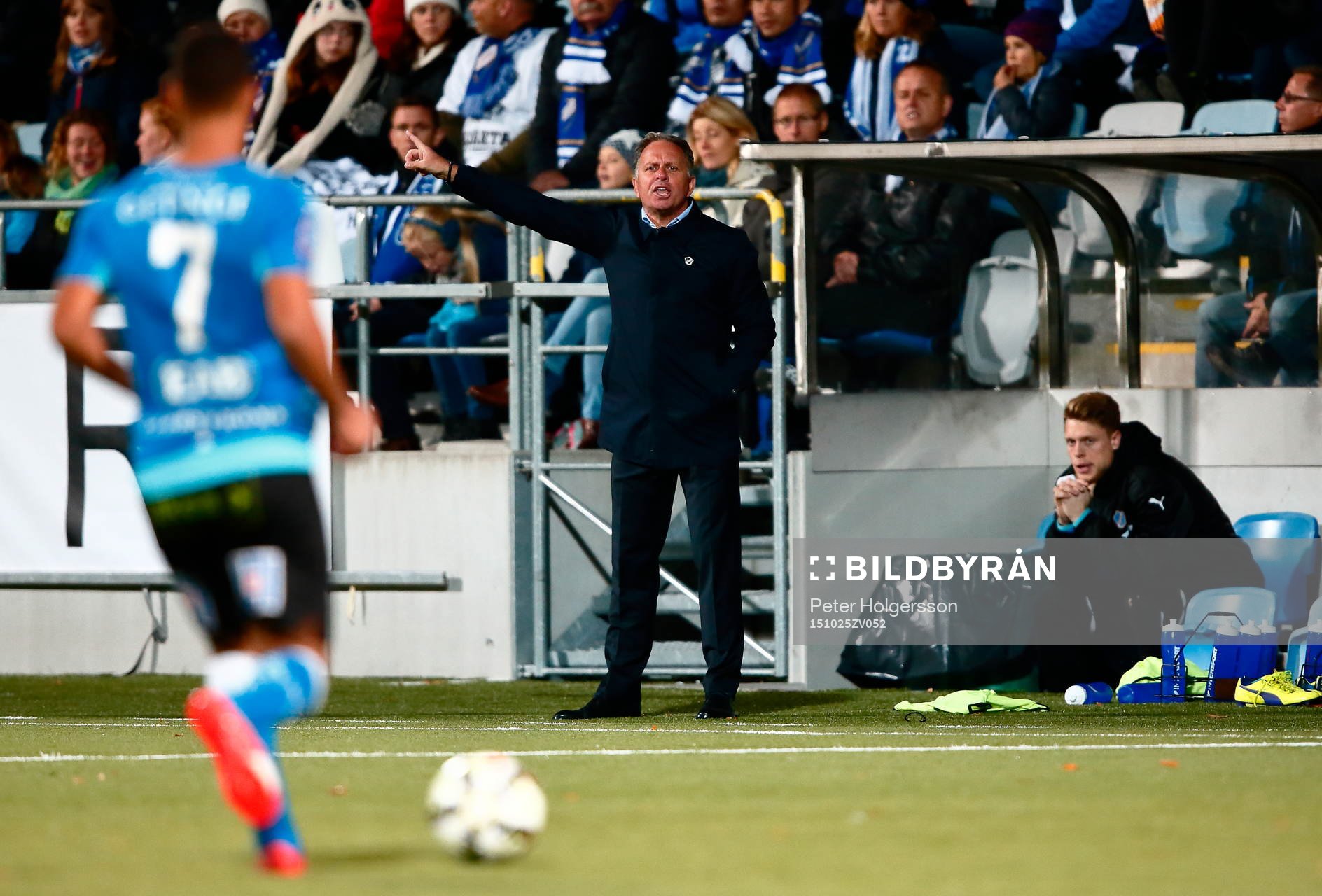Halmstads tränare Jens Gustafsson