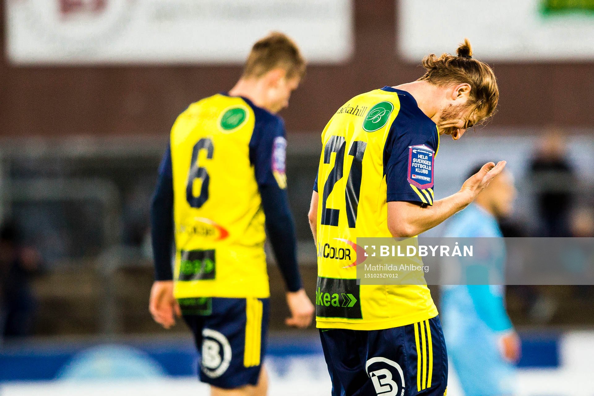 Ängelholms Rebin Asaad deppar