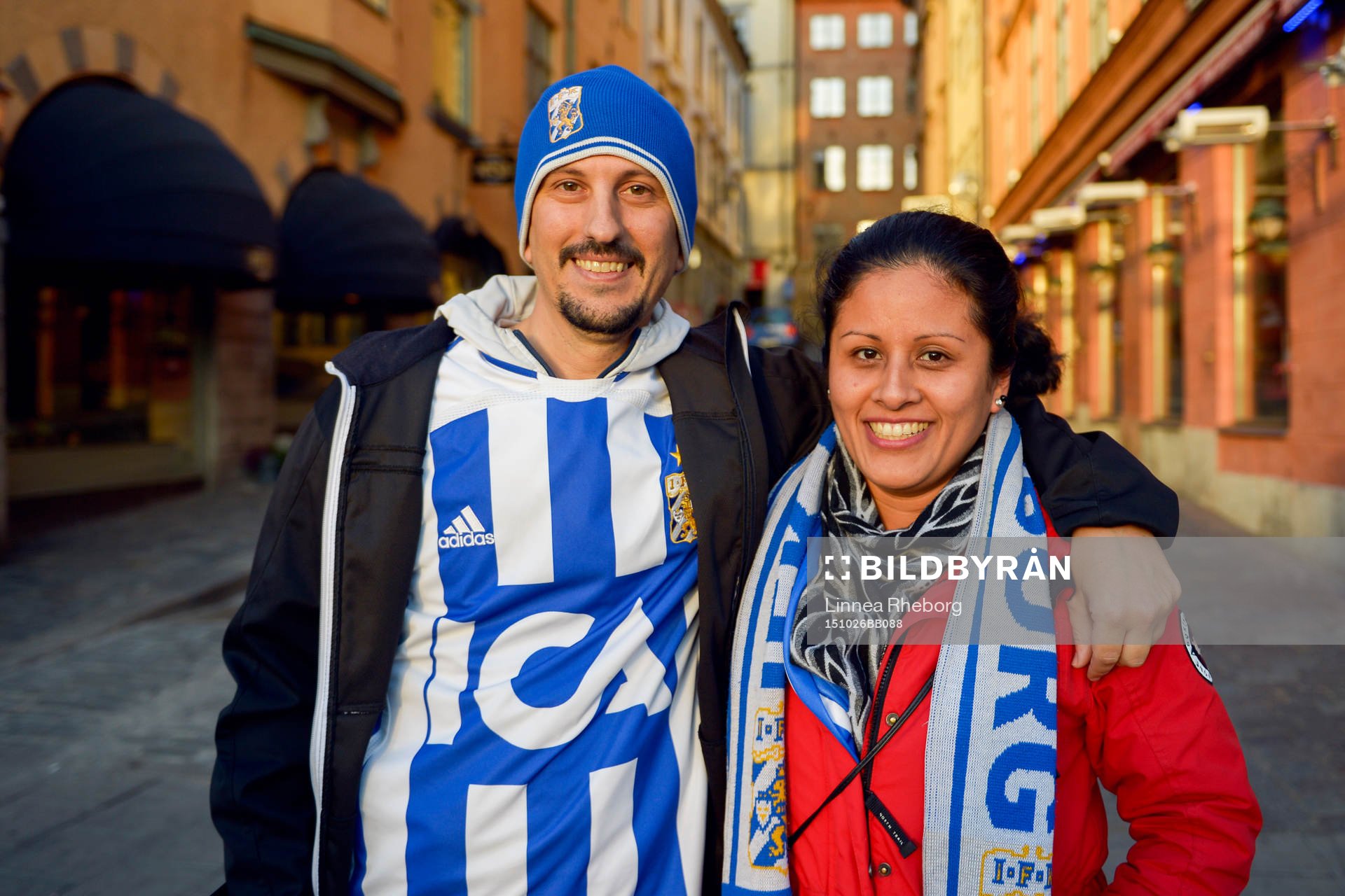 Daniel Vlasic och Katia Rosario kom till Stockholm redan