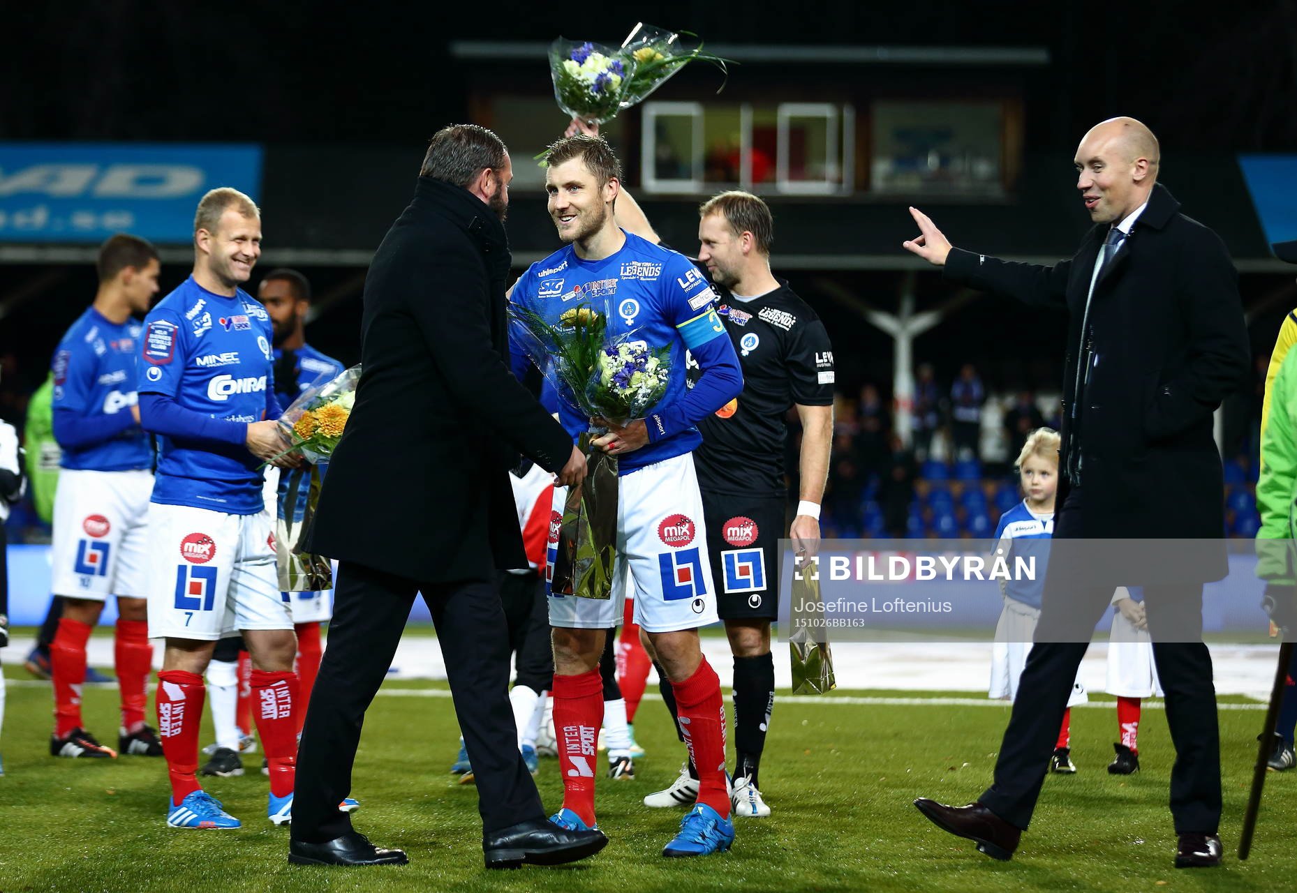 Åtvidabergs Daniel Hallingström, Kristian Bergström och