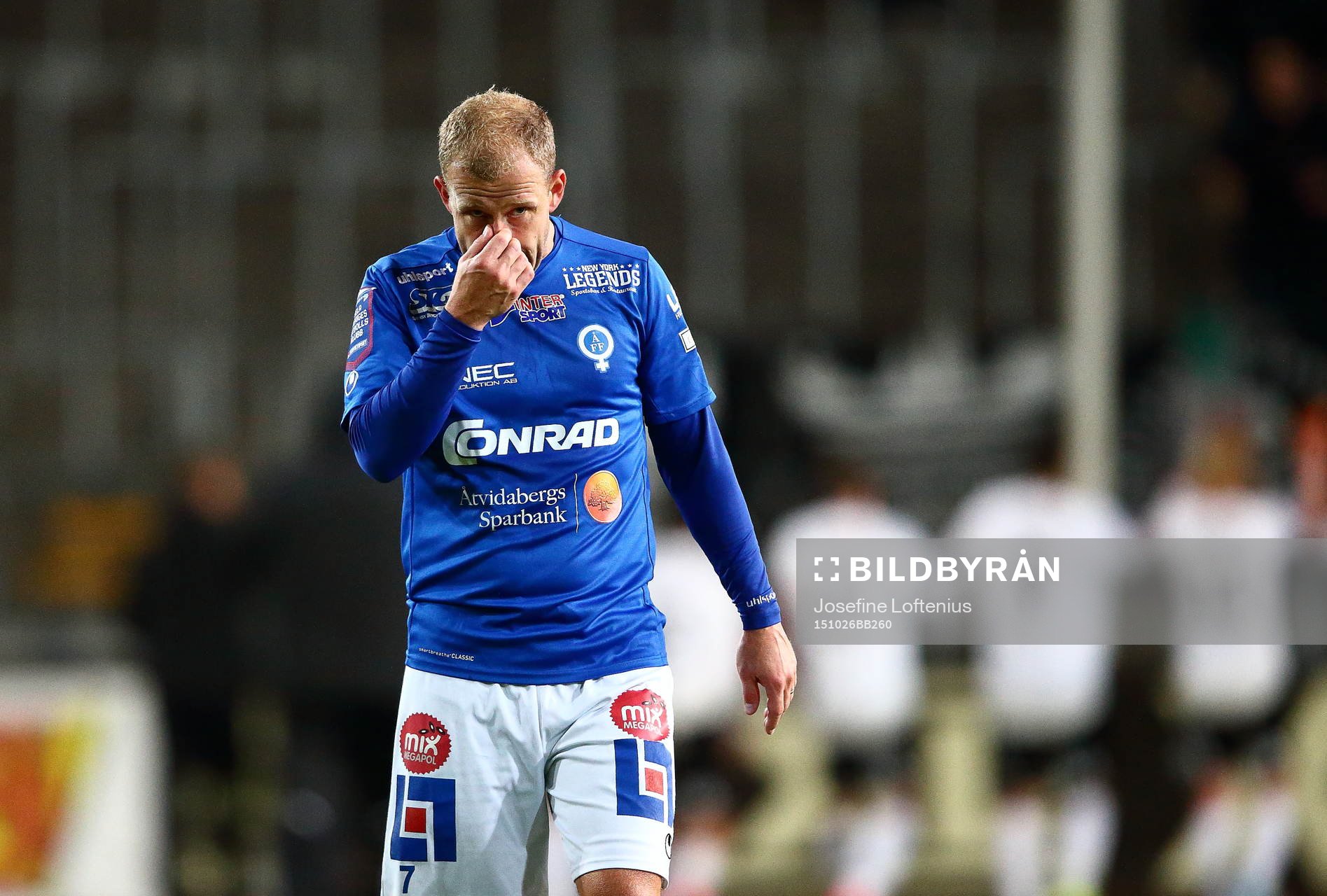 Åtvidabergs Kristian Bergström deppar