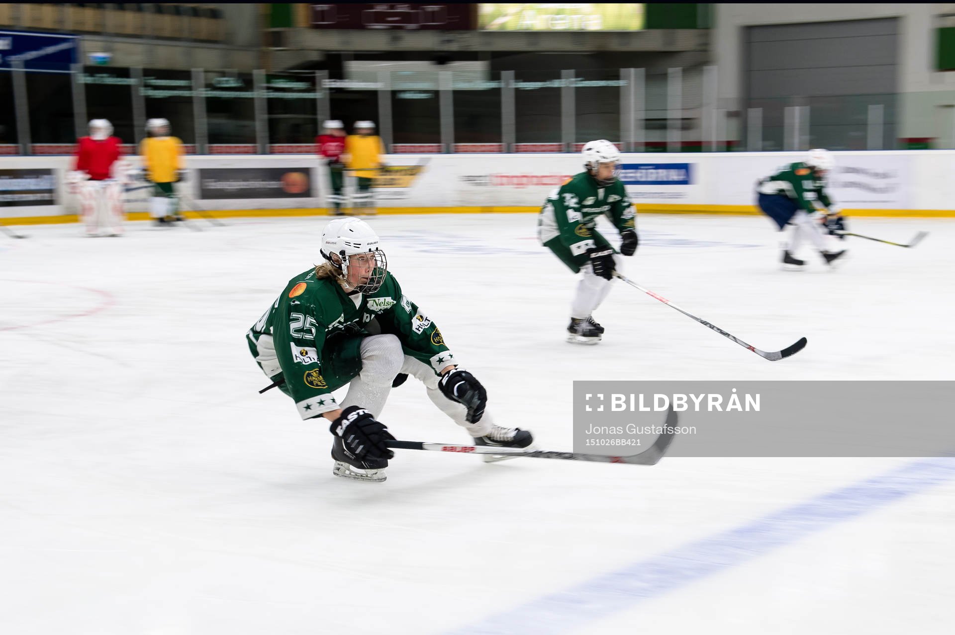 Anton Humblei Tingsryds U16 lag instrueras av sin tränare