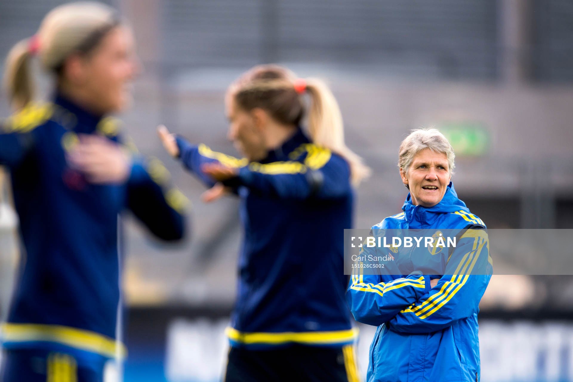 Sveriges förbundskapten Pia Sundhage
