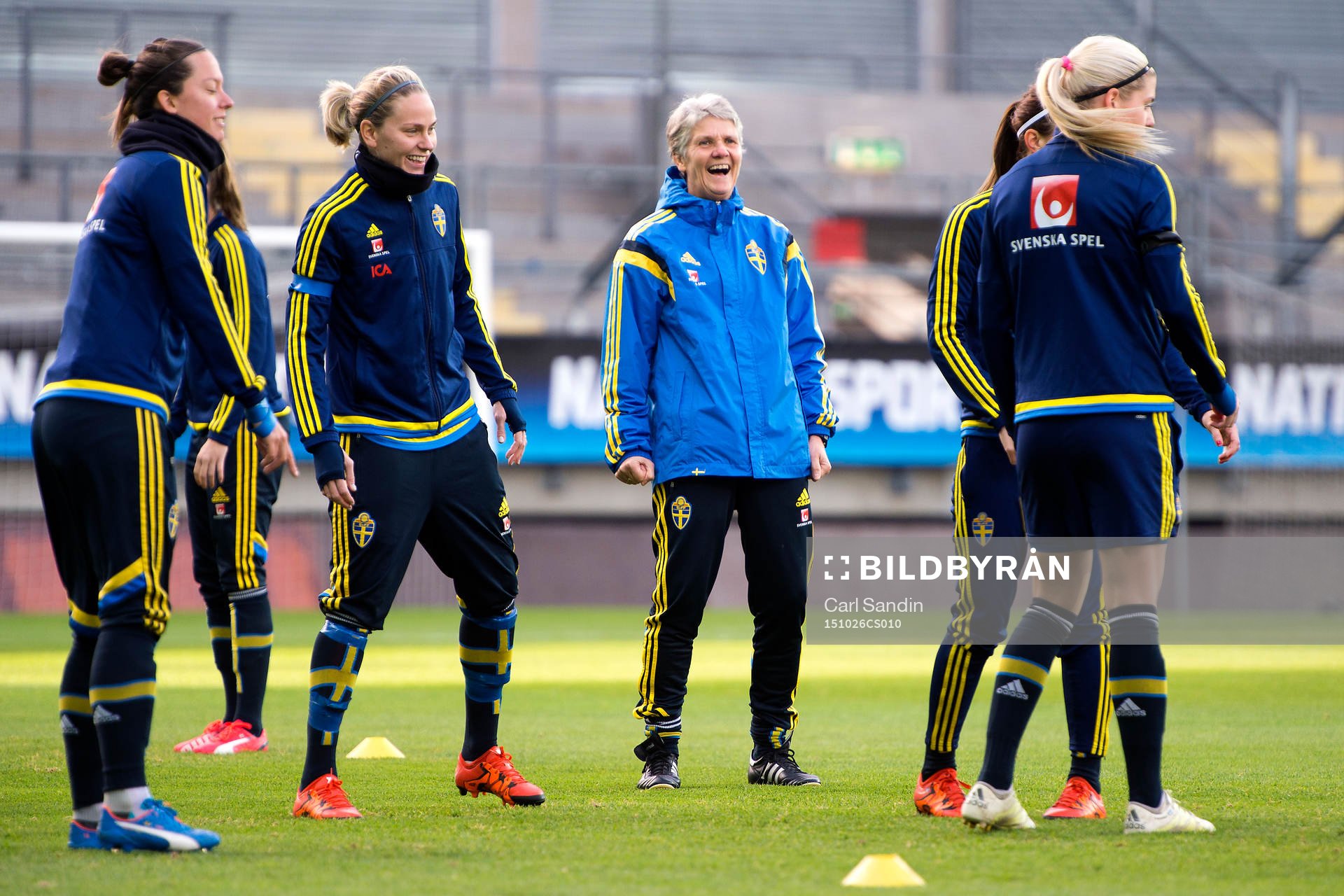 Sveriges förbundskapten Pia Sundhage