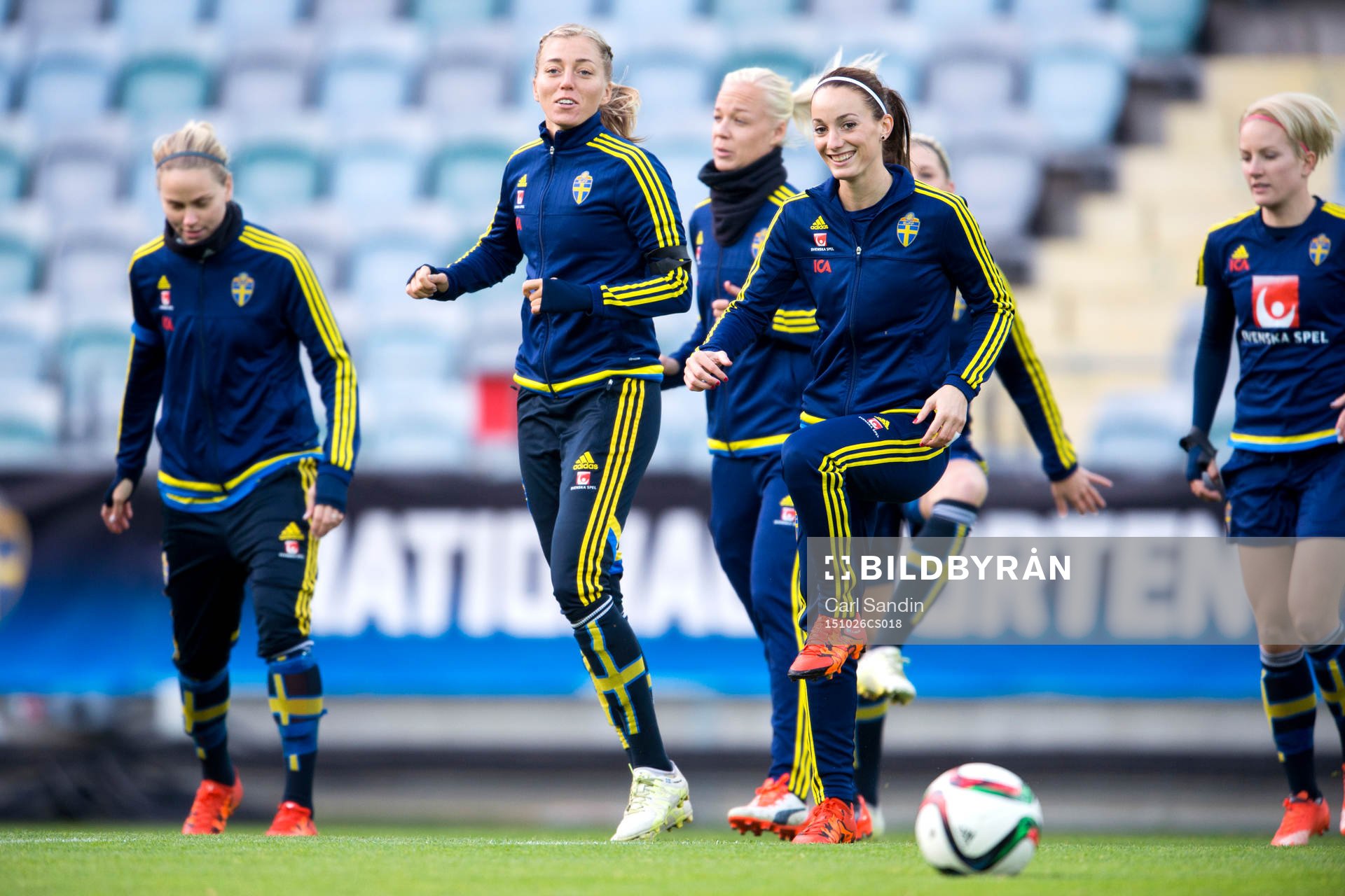 Sveriges Linda Sembrant och Kosovare Asllani