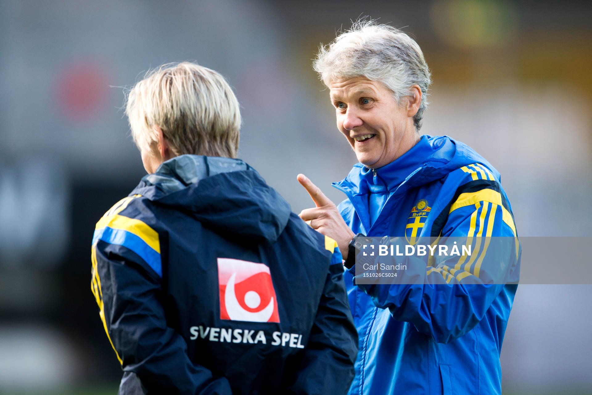 Sveriges förbundskapten Pia Sundhage