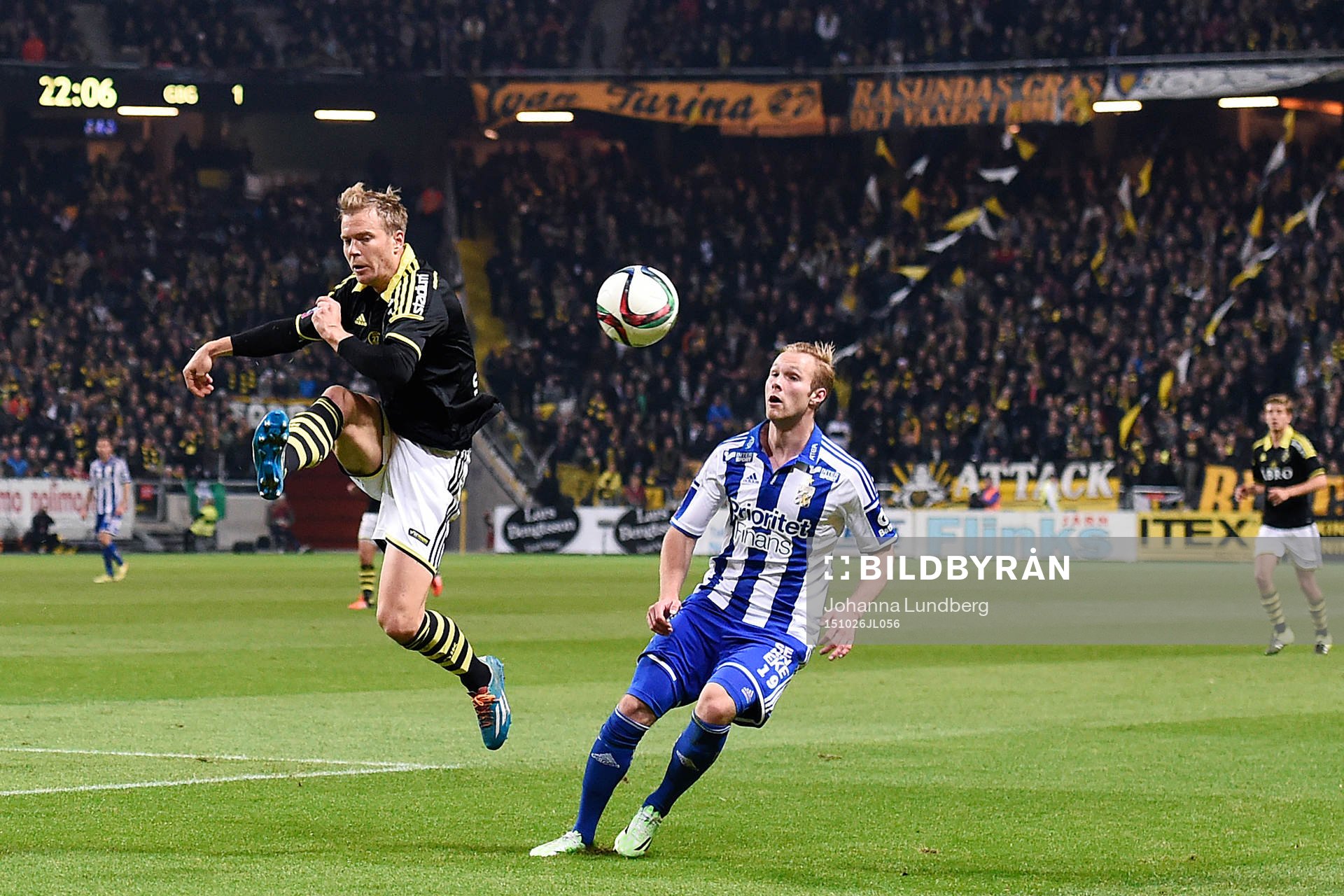 s Per Karlsson och IFK Göteborgs Gustav Engvall