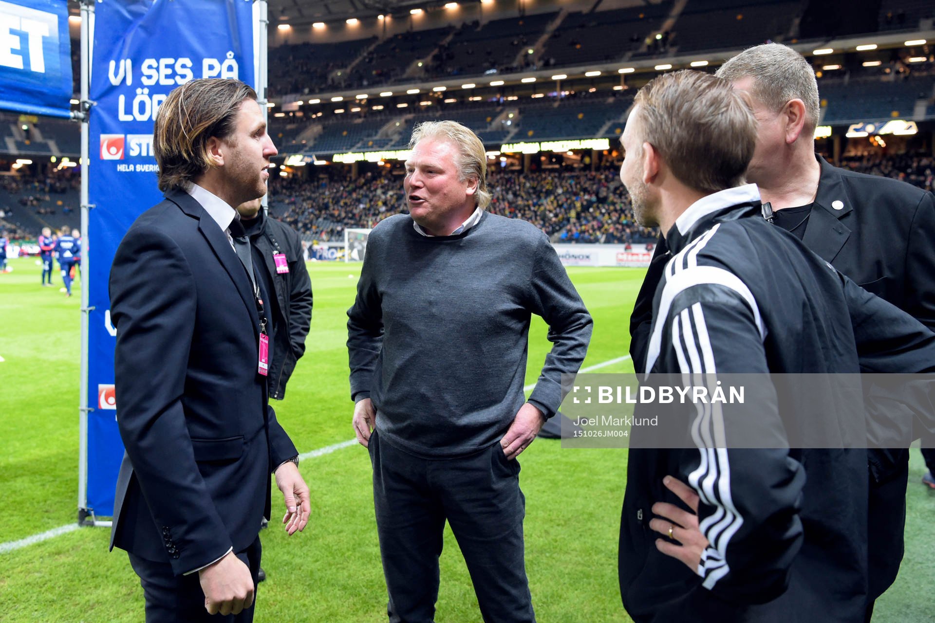 s Nils-Eric Johansson och IFK Göteborgs tränare Jörgen