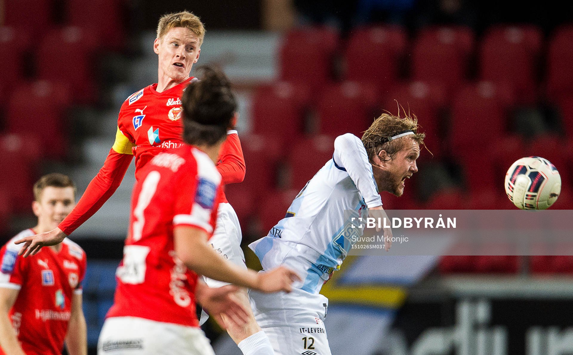 Kalmars Rasmus Elm och Gefles Anders Bååth-Sjöblom