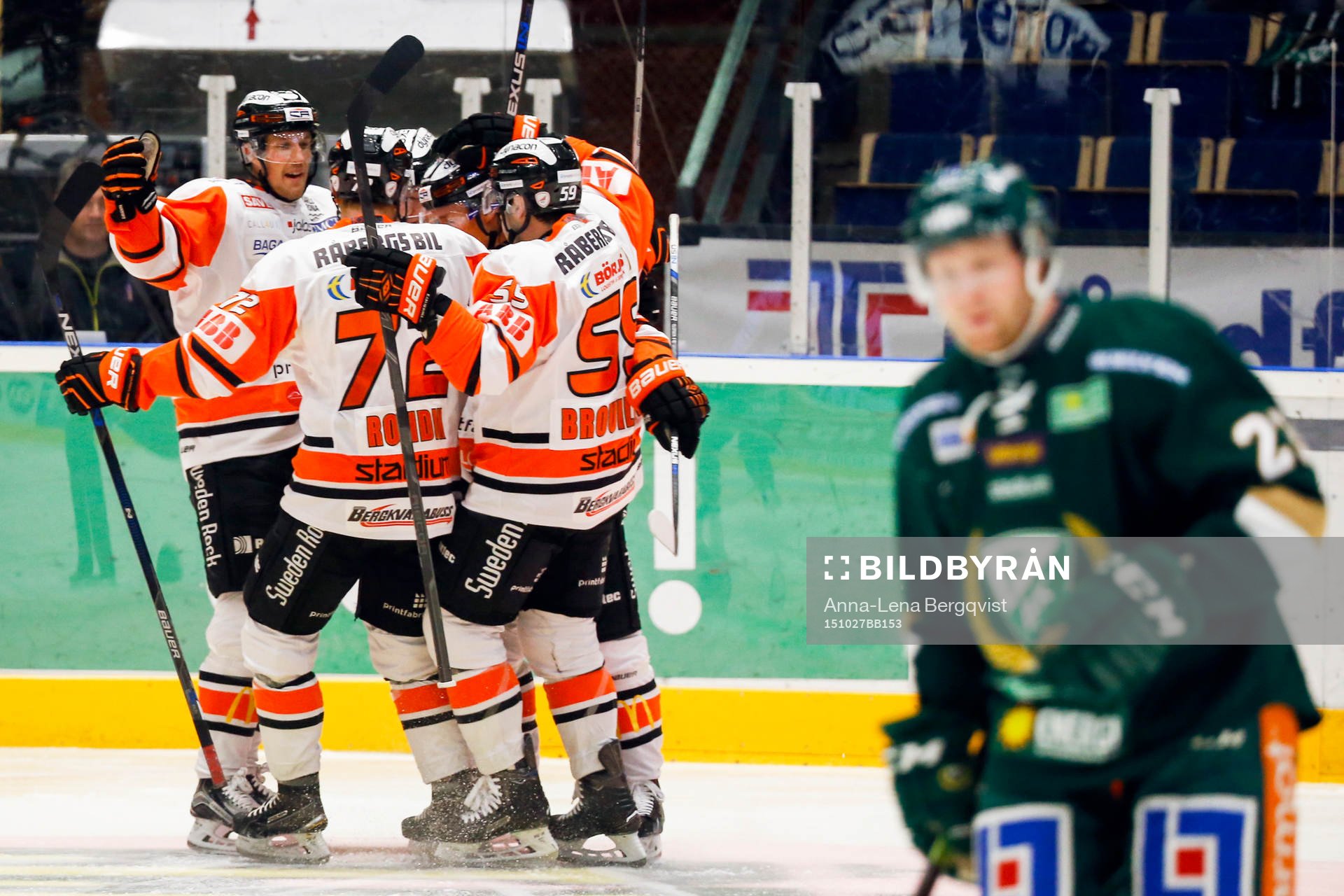 Karlskronas Jesper Olofsson jublar