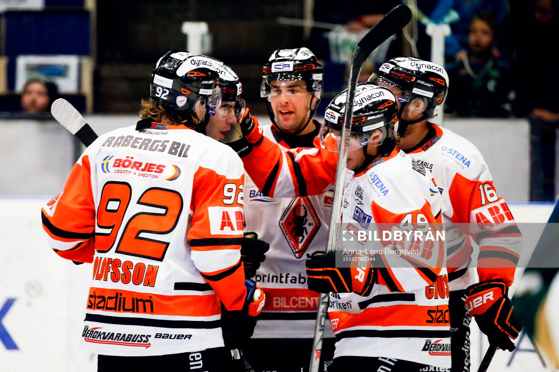 Karlskronas Julien Brouillette jublar