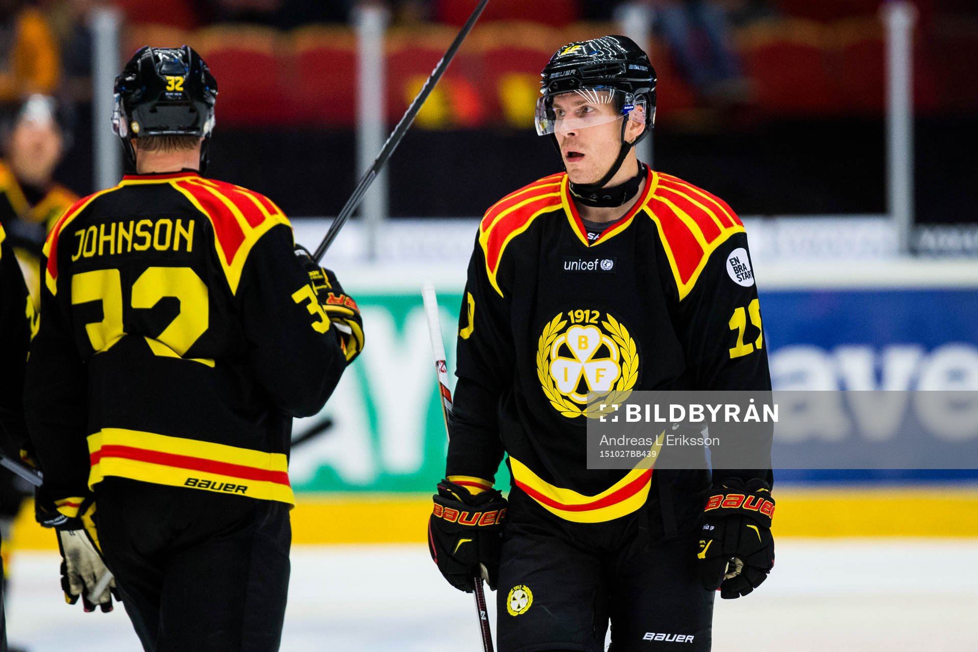 Brynäs Anssi Salmela ser deppig ut