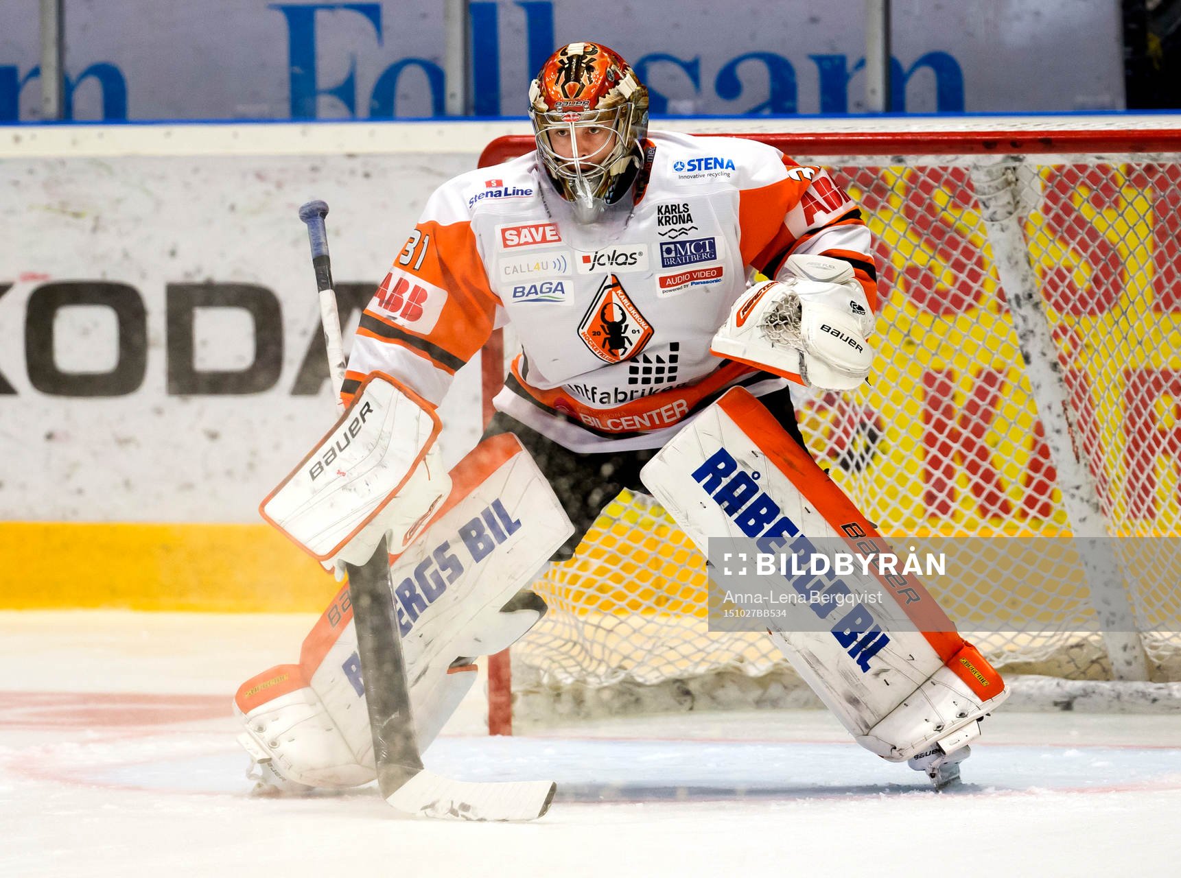 Karlskronas målvakt Patrick Galbraith