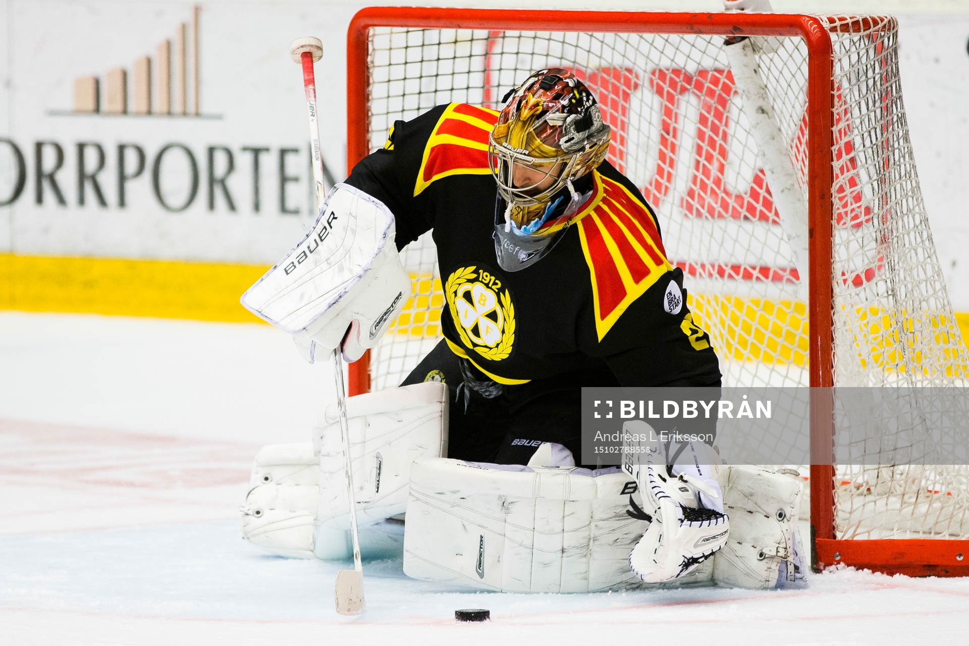 Brynäs målvakt Bernhard Starkbaum